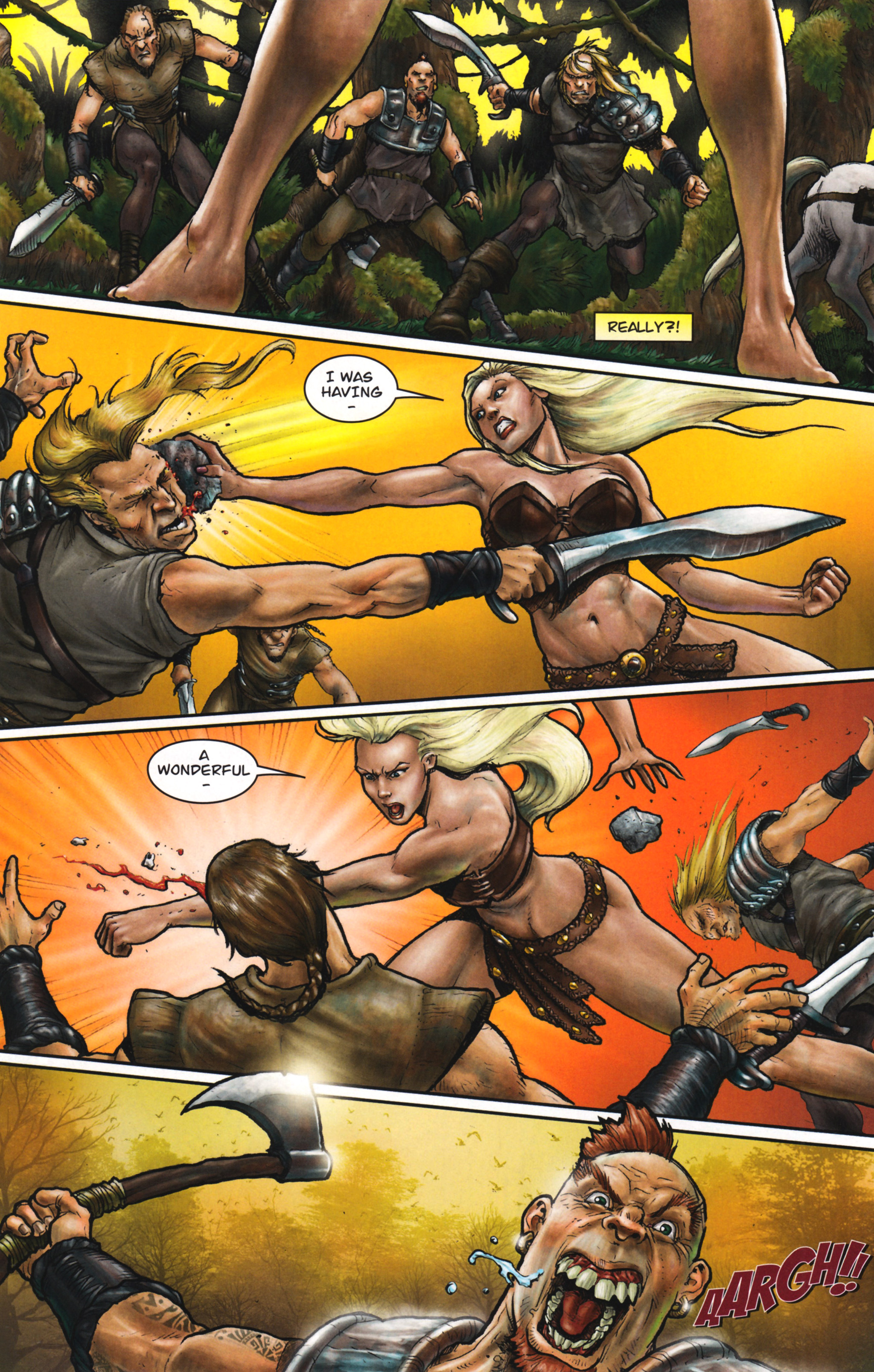 Read online Arhian: Head Huntress comic -  Issue #1 - 20