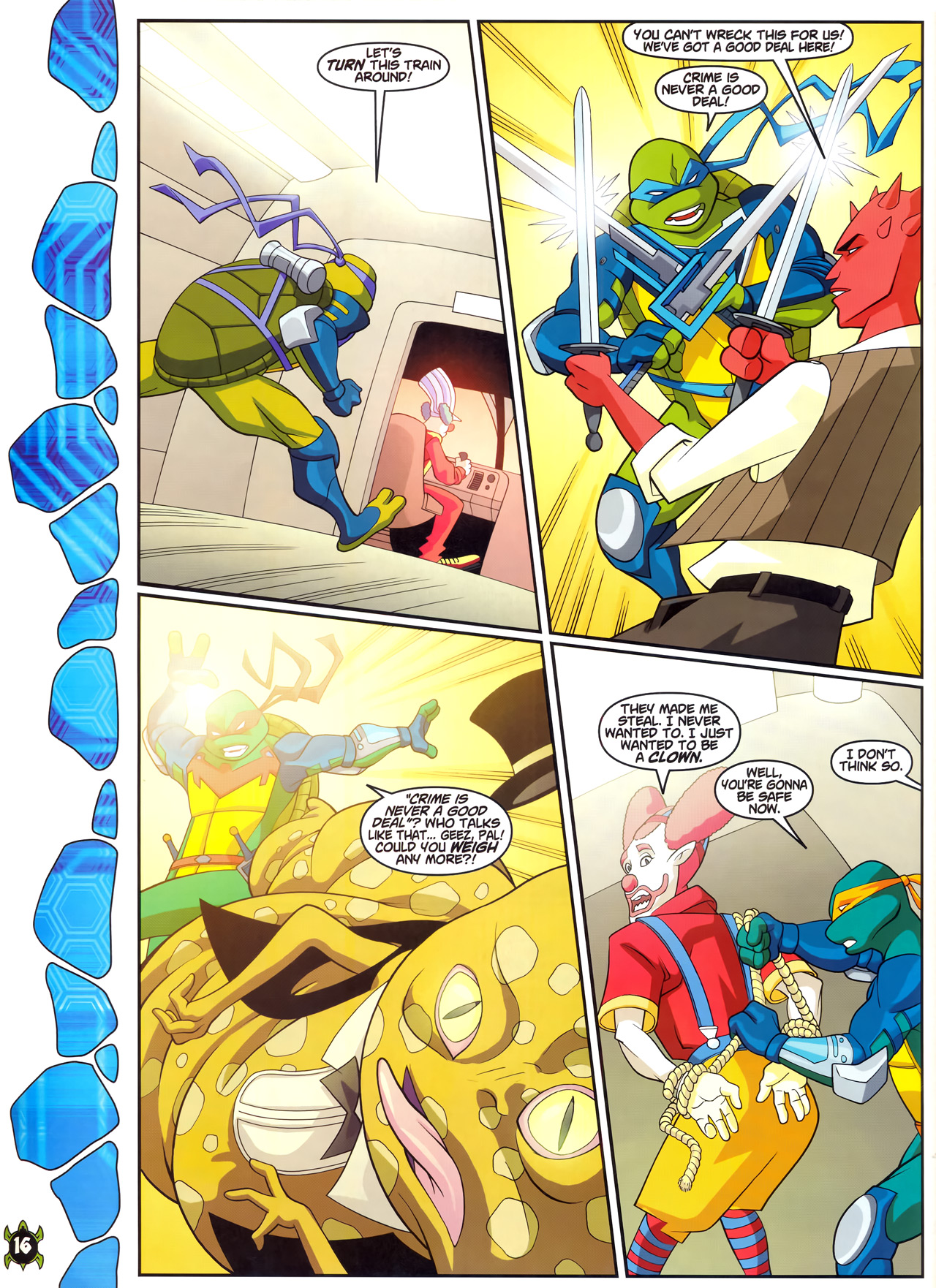 Read online Teenage Mutant Ninja Turtles Comic comic -  Issue #3 - 16