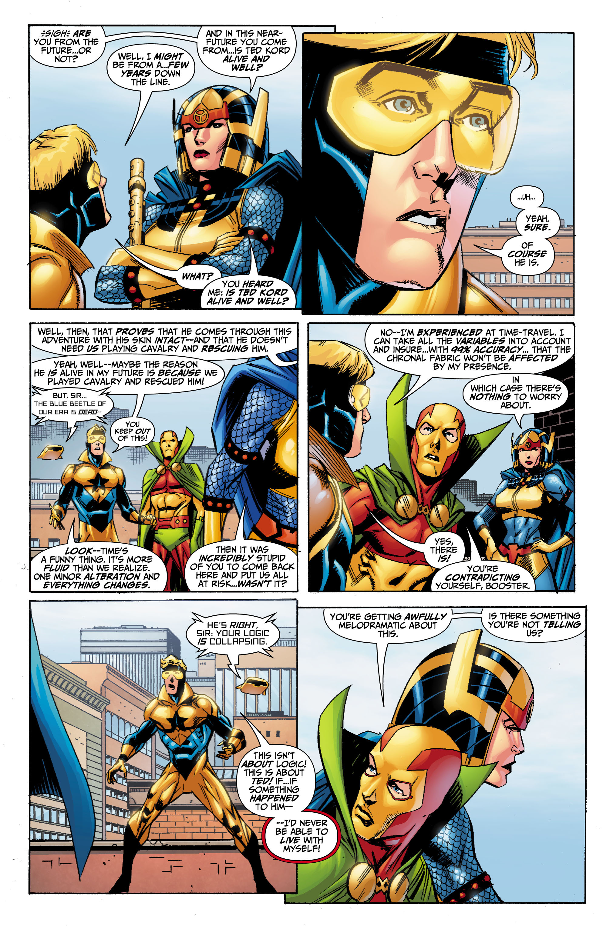 Read online Booster Gold (2007) comic -  Issue #36 - 7