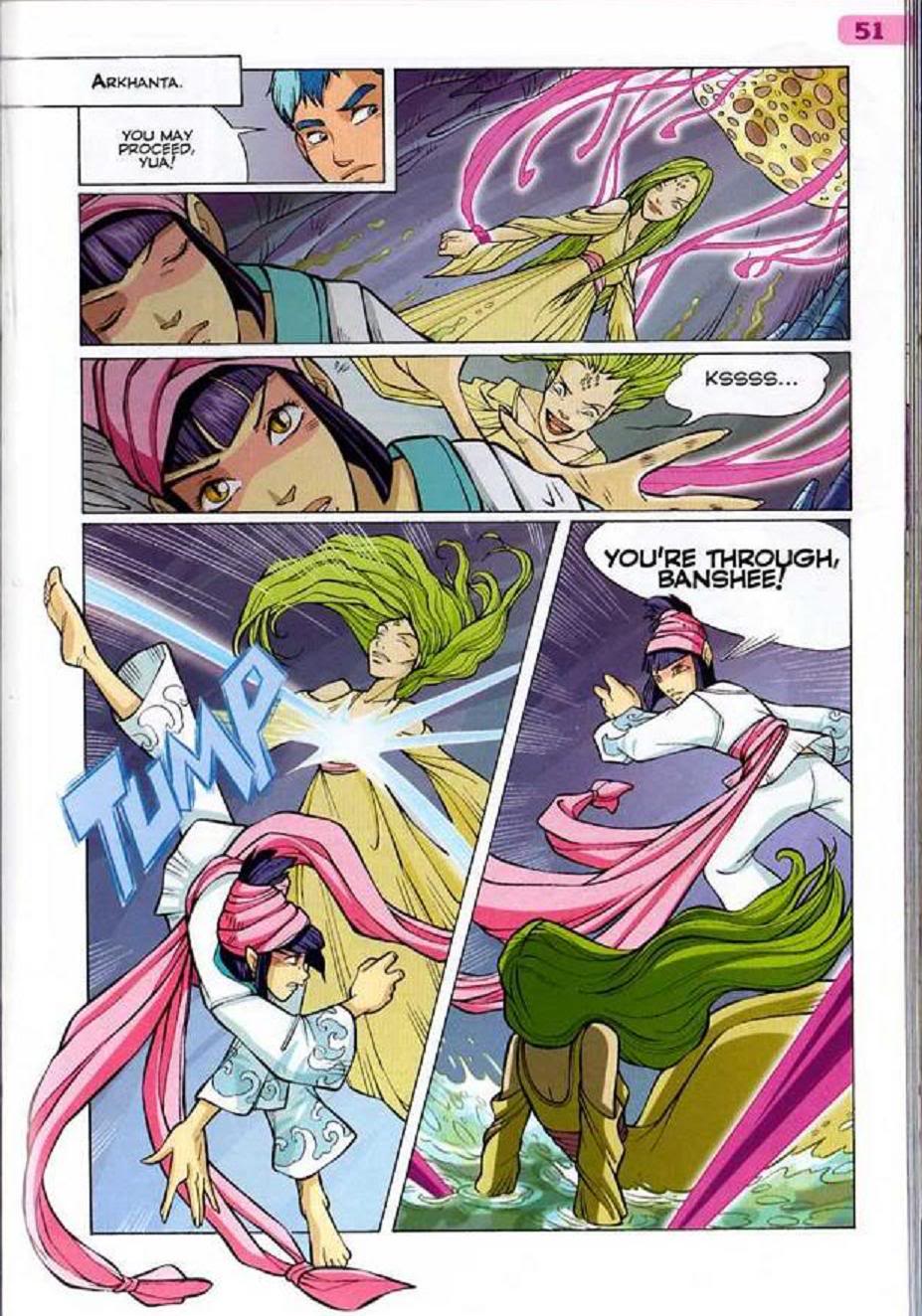 Read online W.i.t.c.h. comic -  Issue #30 - 35