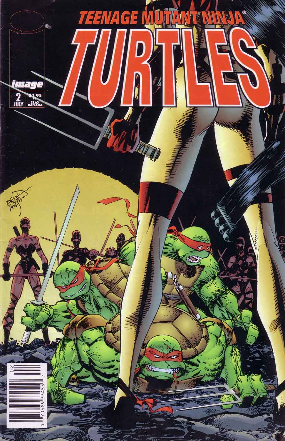 Read online Teenage Mutant Ninja Turtles (1996) comic -  Issue #2 - 1