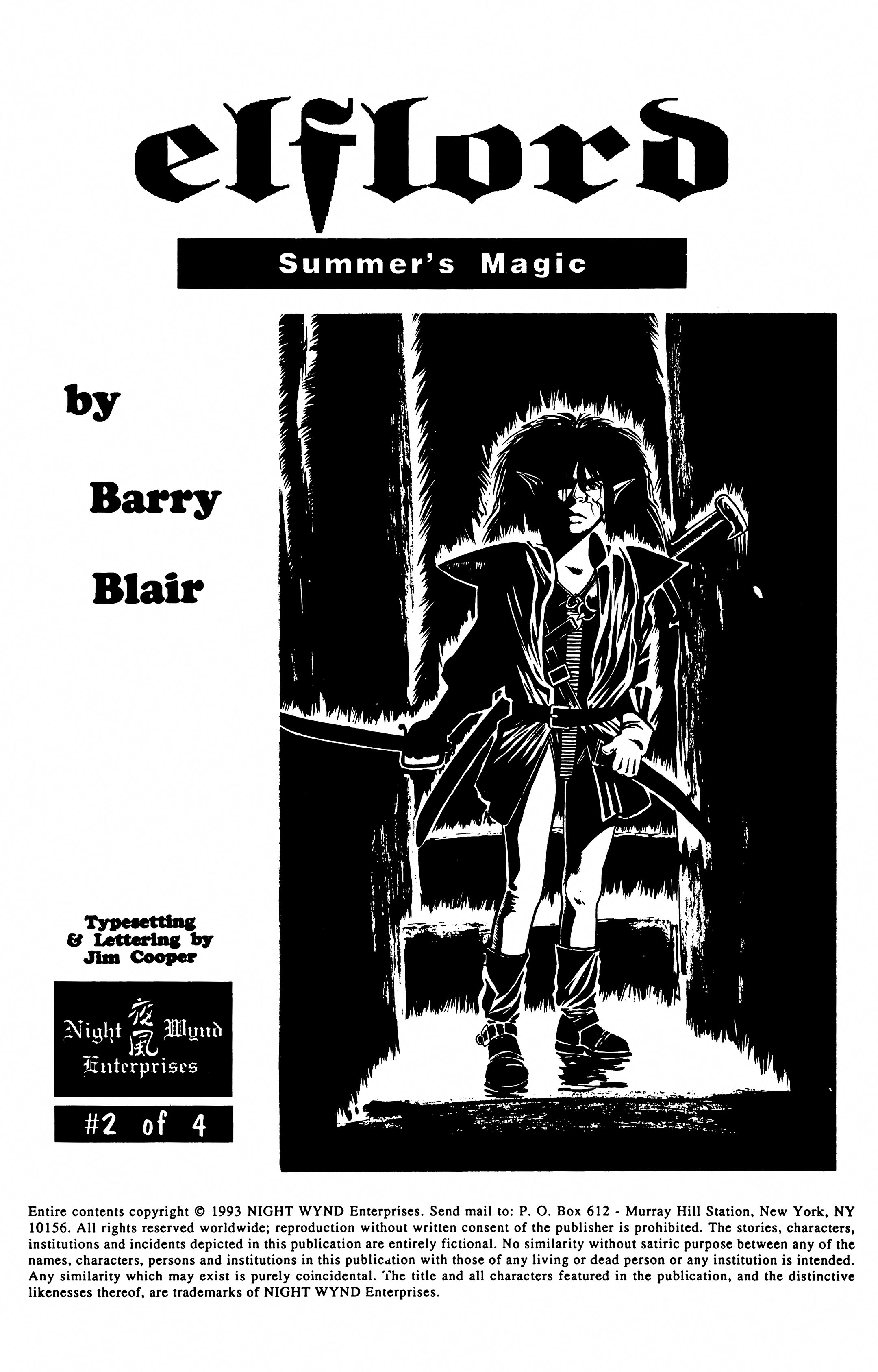 Read online Elflord: Summer's Magic comic -  Issue #2 - 2