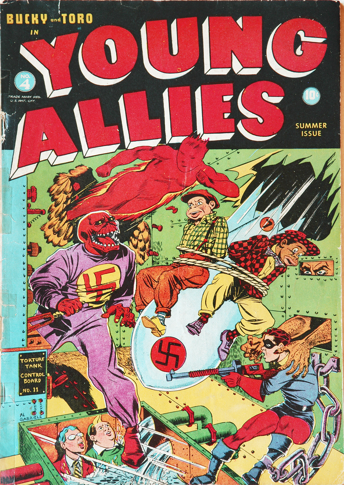 Read online Young Allies Comics comic -  Issue #4 - 1