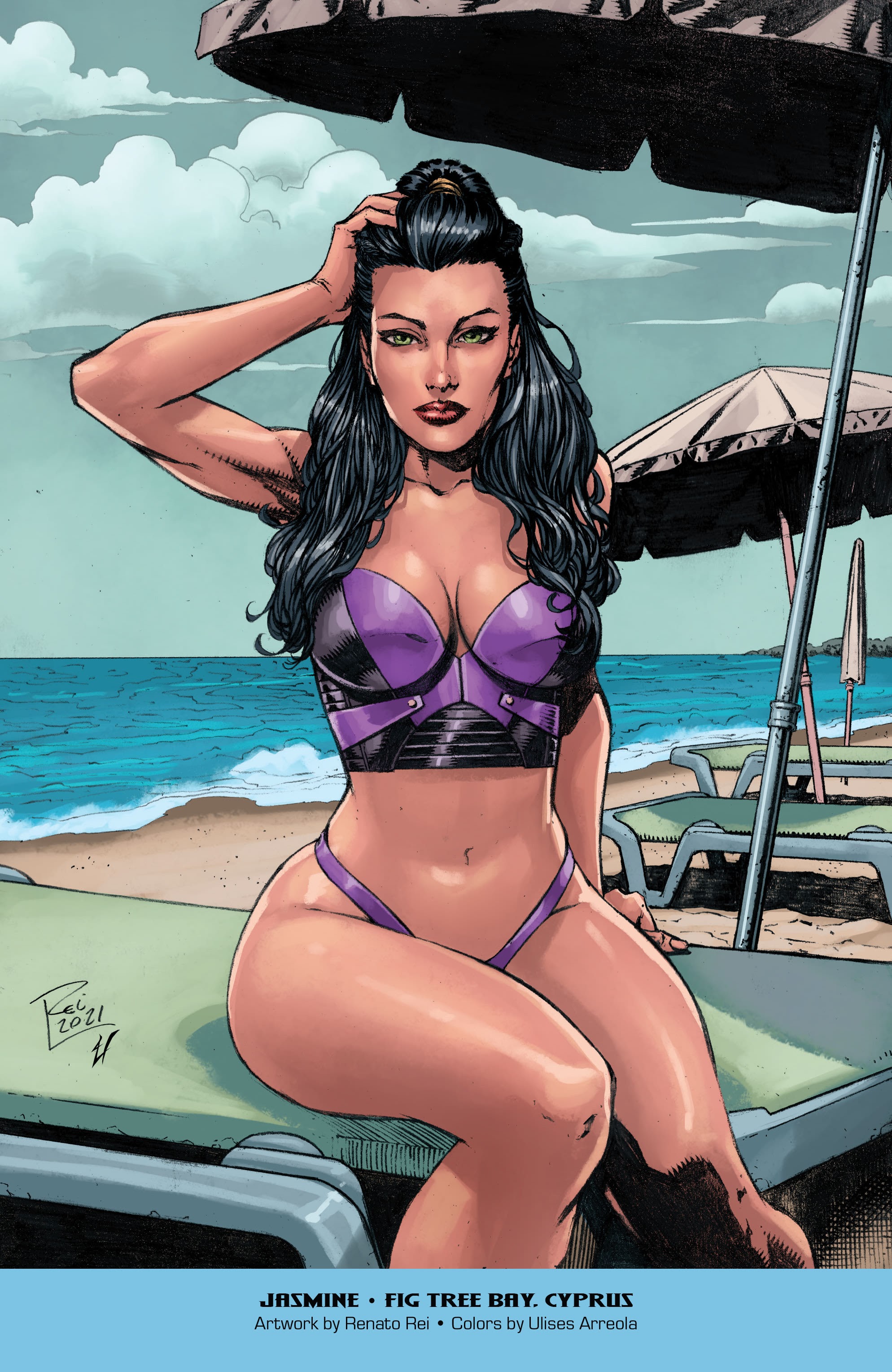 Read online Grimm Fairy Tales: 2021 Swimsuit comic -  Issue # Full - 38