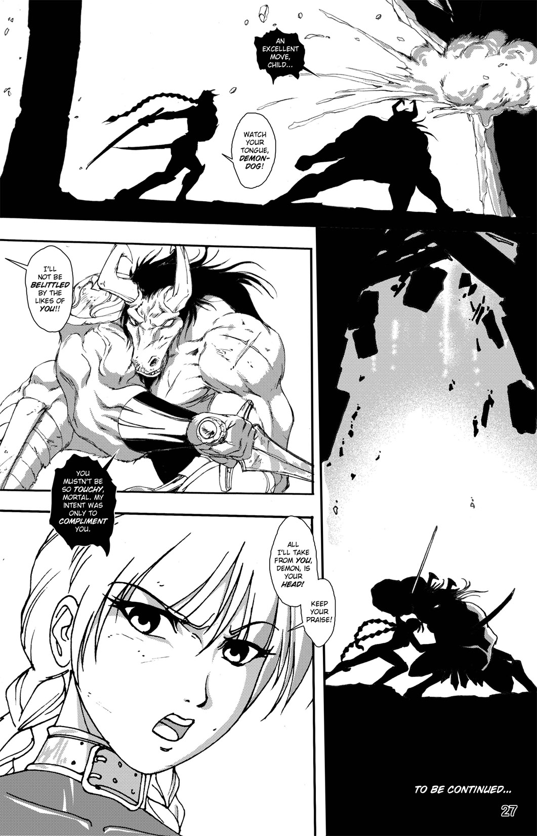 Read online Dragon Arms: Chaos Blade comic -  Issue #2 - 28
