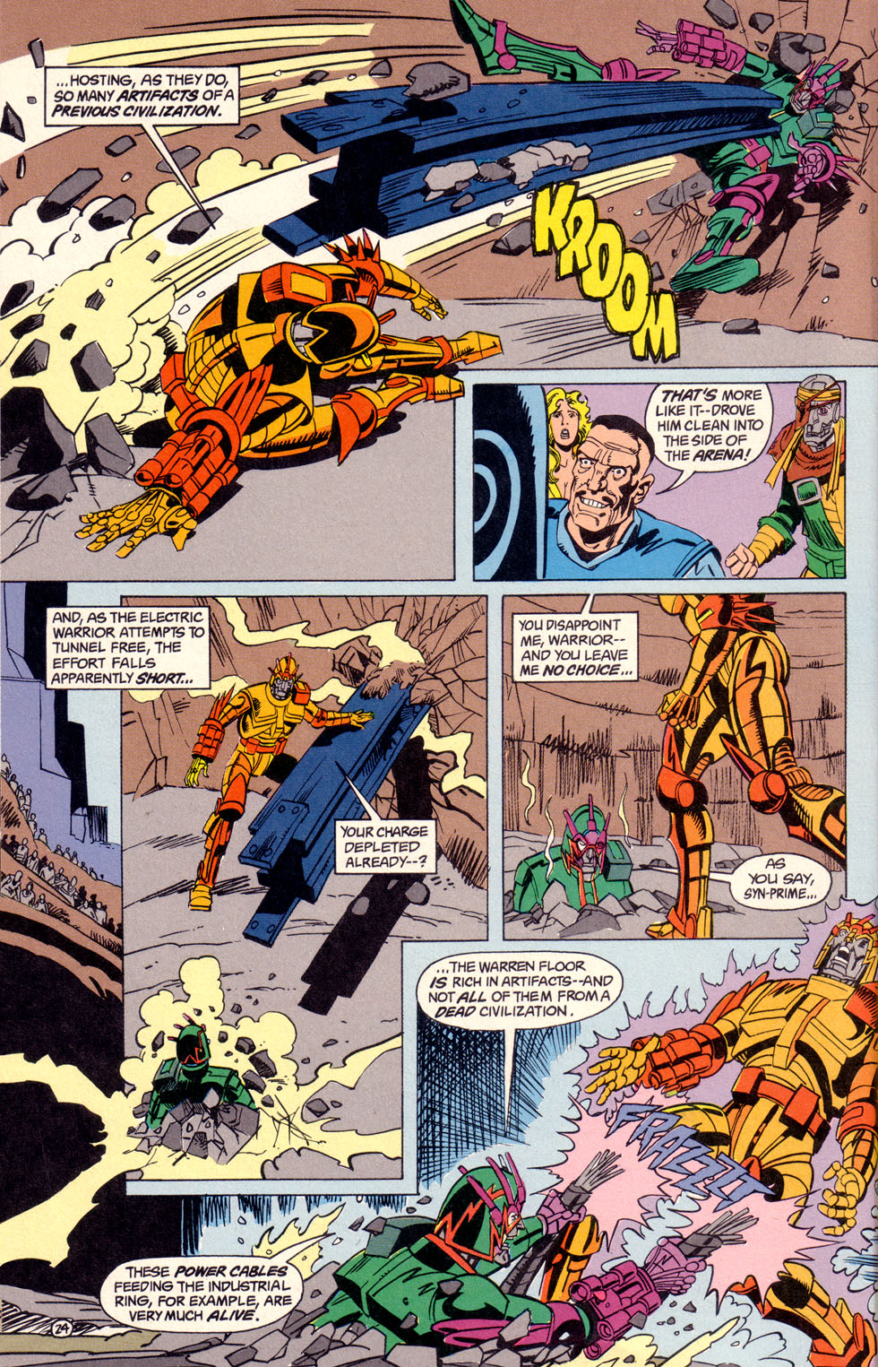 Read online Electric Warrior comic -  Issue #13 - 26