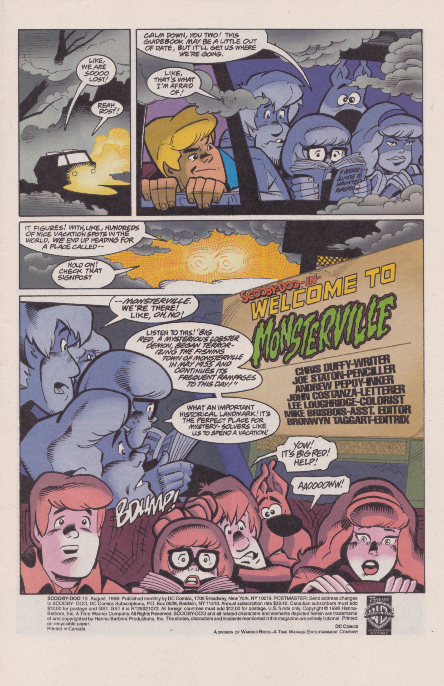 Read online Scooby-Doo (1997) comic -  Issue #13 - 2