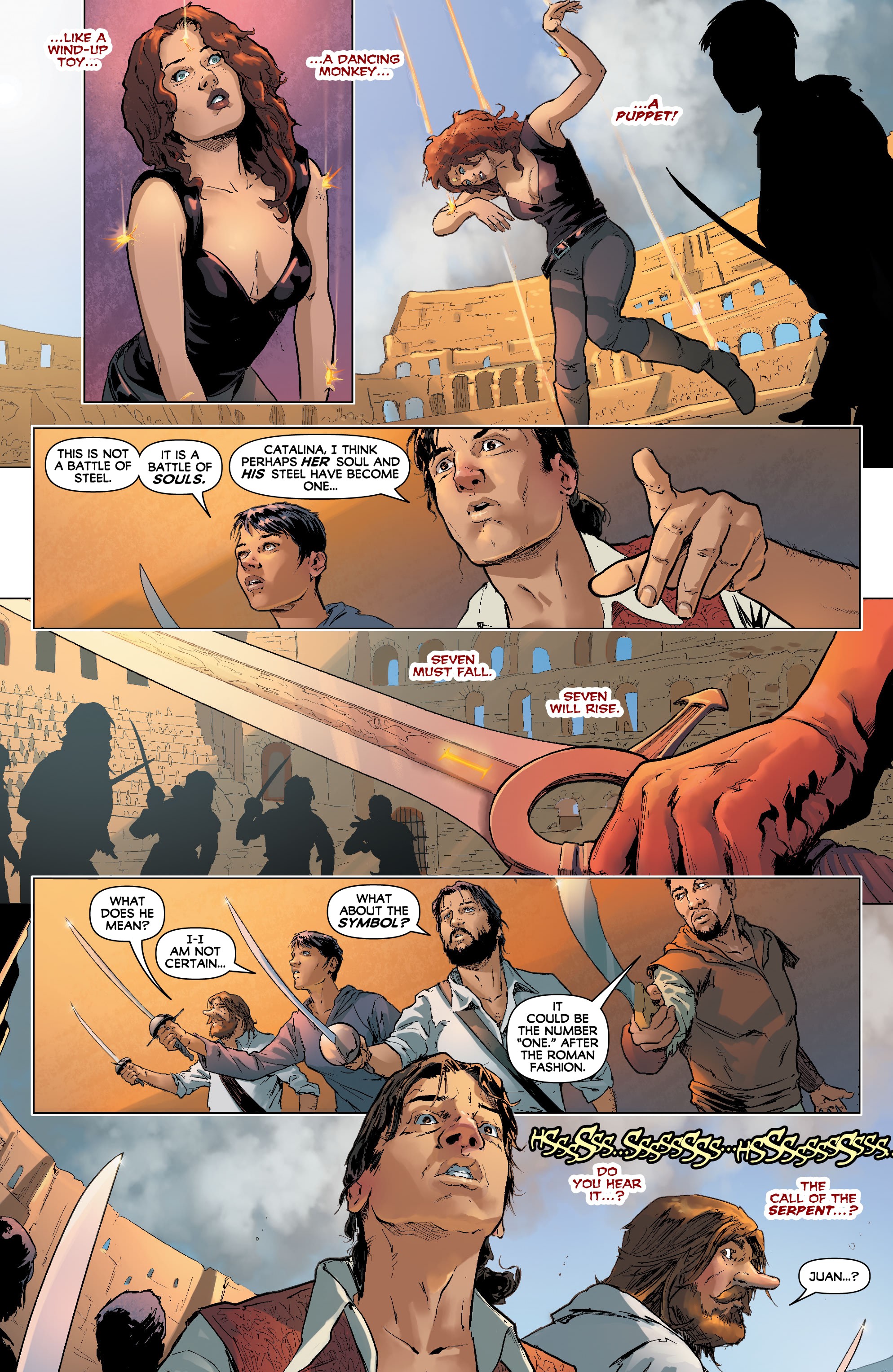 Read online Seven Swords comic -  Issue #5 - 7