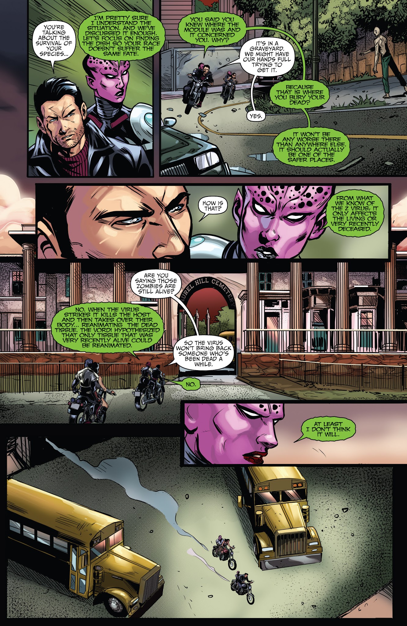 Read online Aliens vs. Zombies comic -  Issue #3 - 18