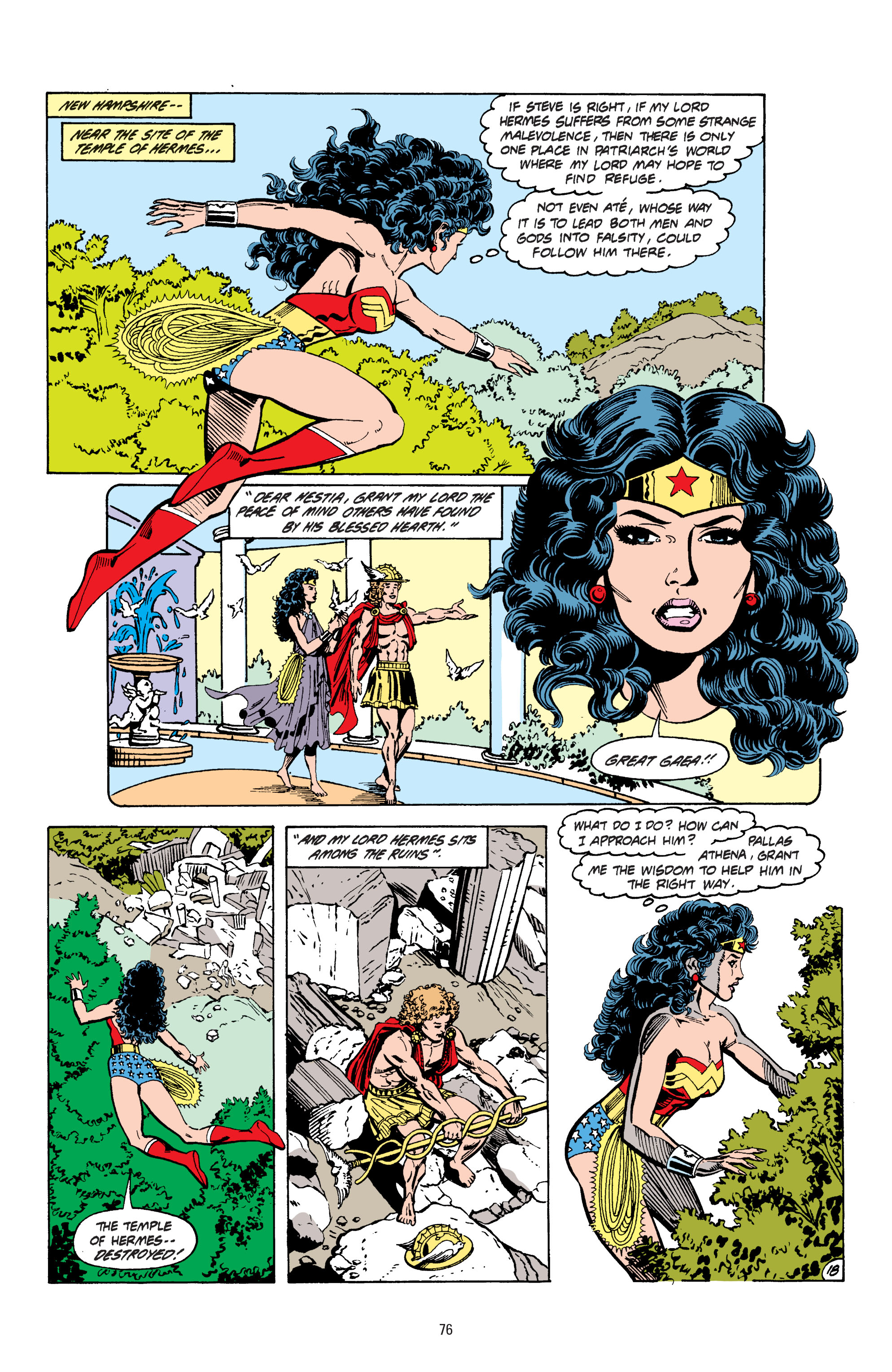 Read online Wonder Woman By George Pérez comic -  Issue # TPB 4 (Part 1) - 76