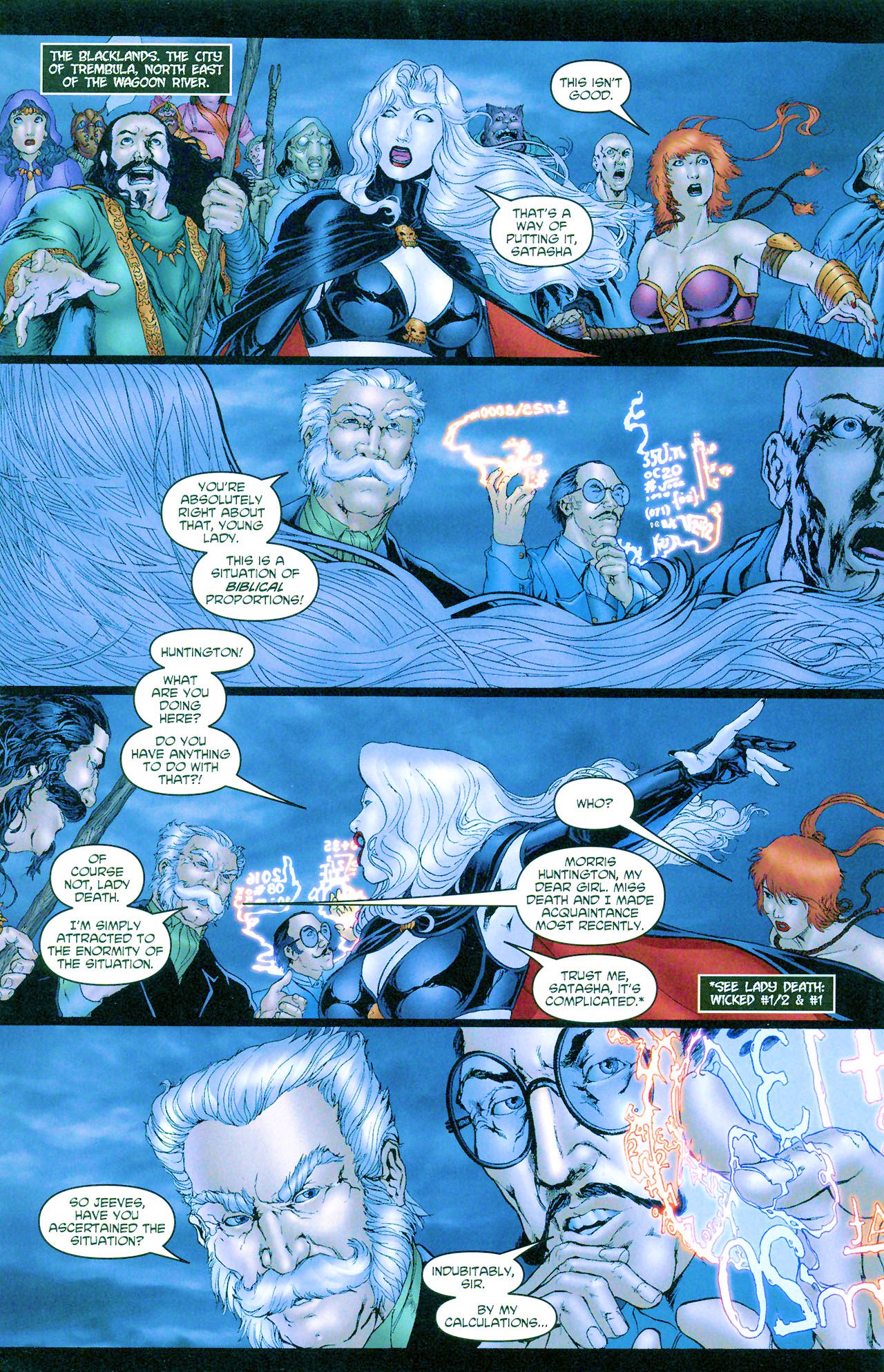 Read online Brian Pulido's Lady Death: Sacrilege comic -  Issue #1 - 12