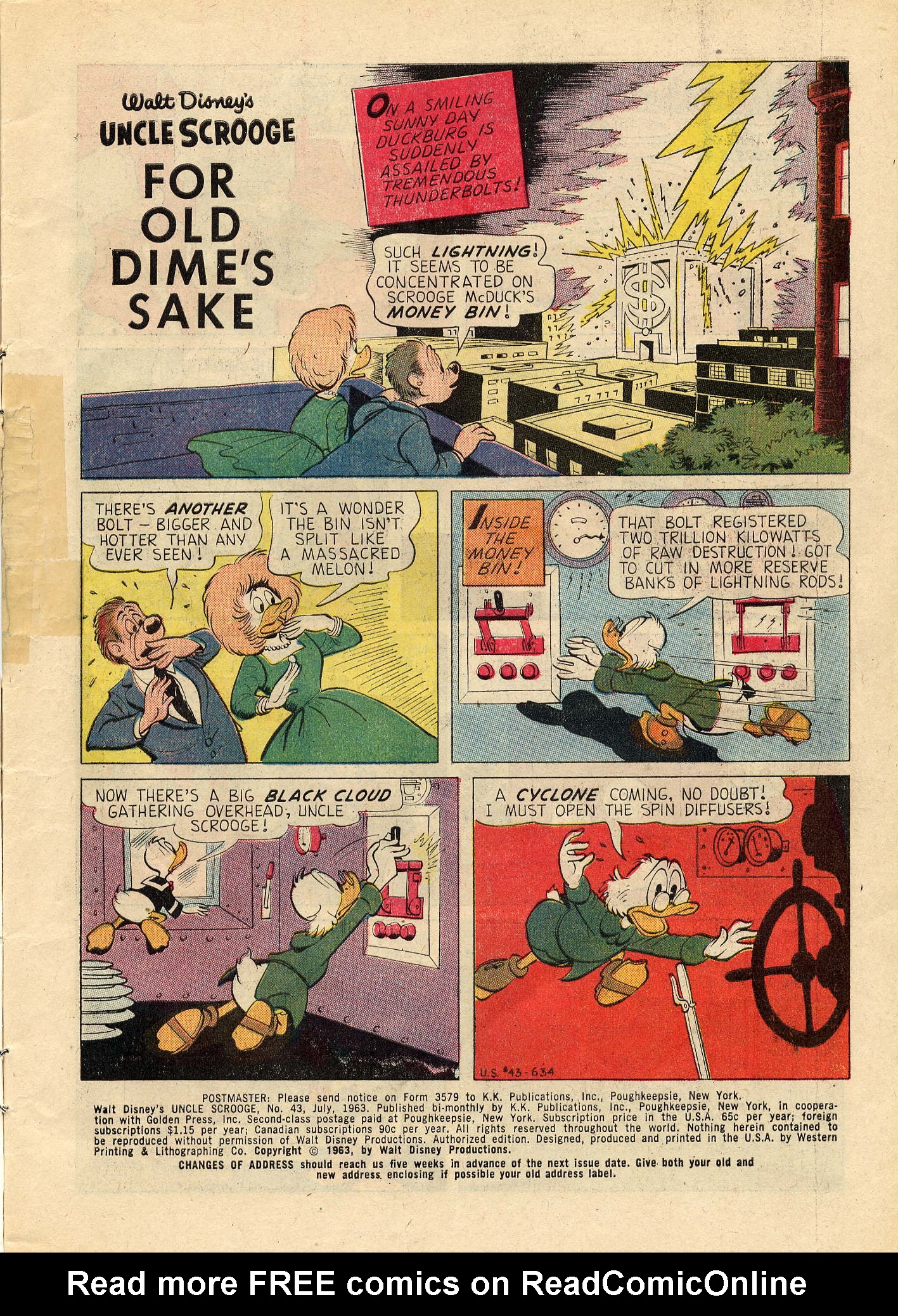 Read online Uncle Scrooge (1953) comic -  Issue #43 - 3