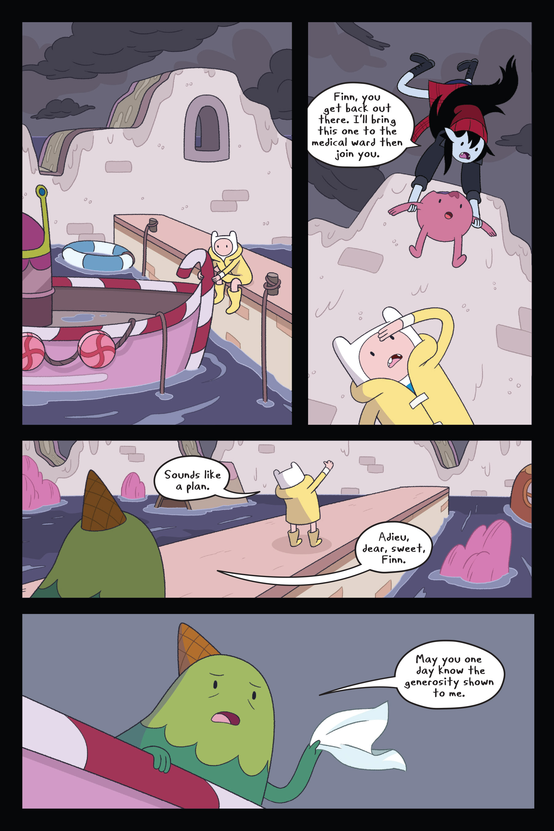 Read online Adventure Time: Thunder Road comic -  Issue # TPB - 14