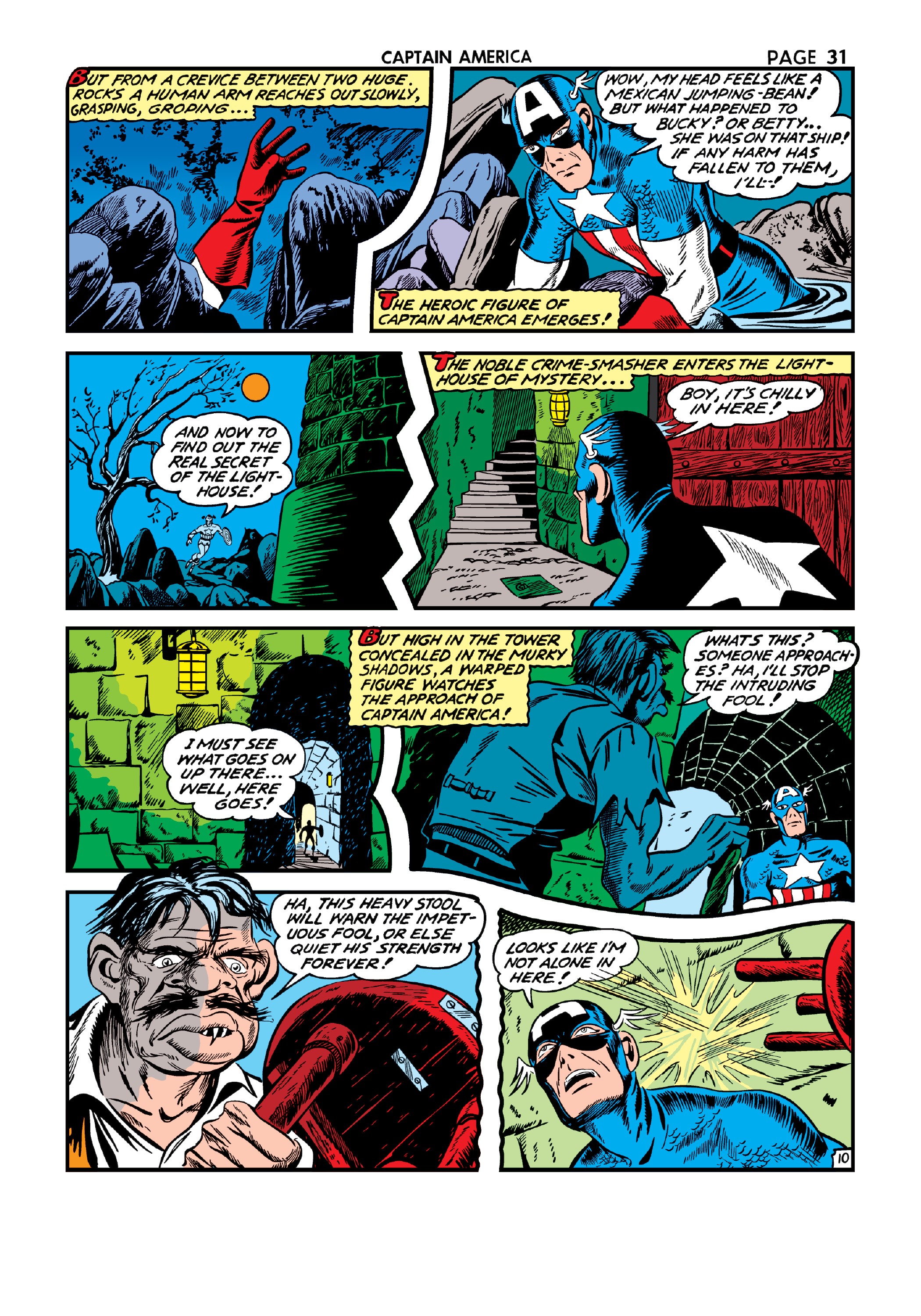 Read online Marvel Masterworks: Golden Age Captain America comic -  Issue # TPB 4 (Part 1) - 40