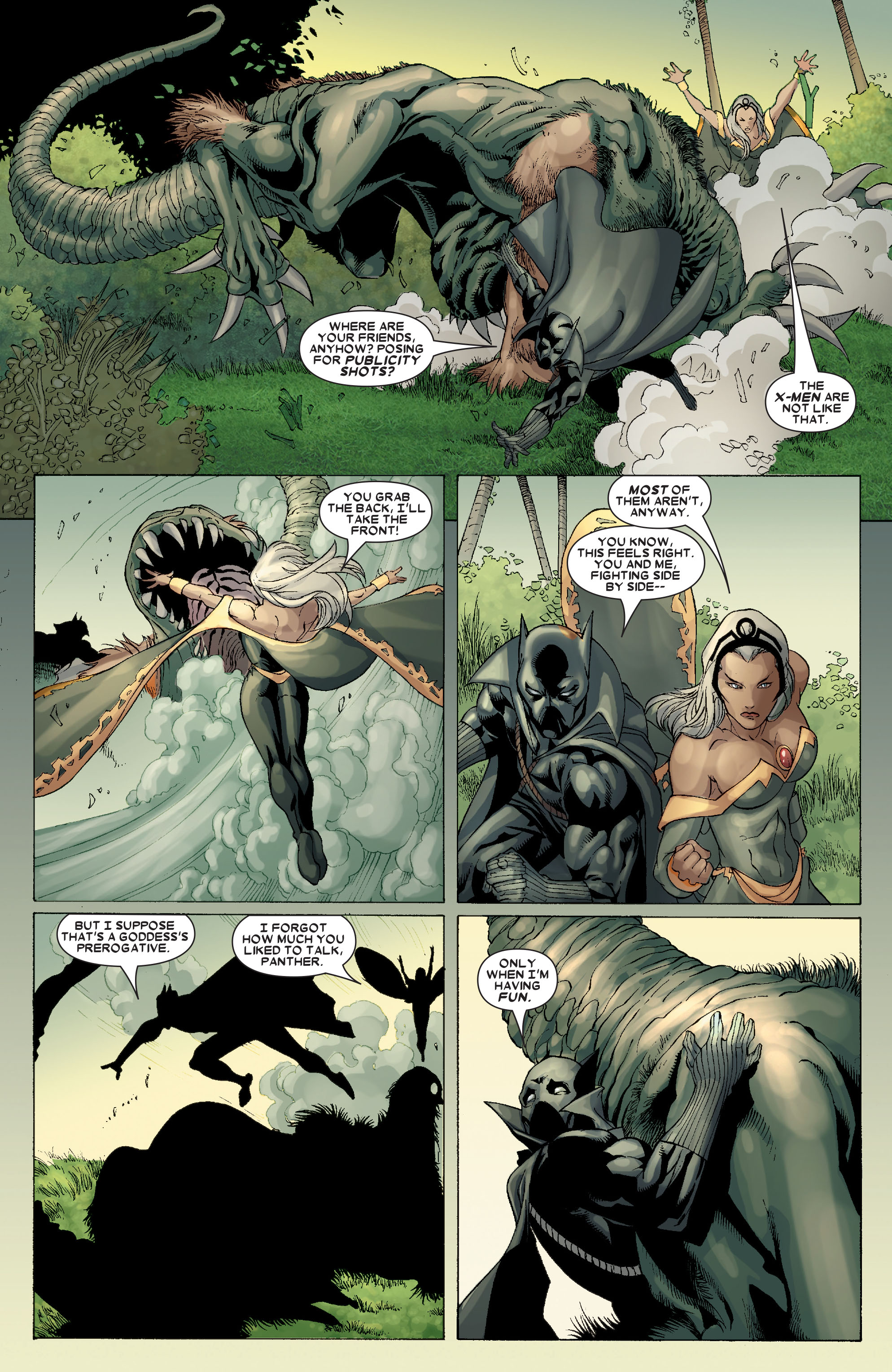 Read online X-Men/Black Panther: Wild Kingdom comic -  Issue # TPB - 60