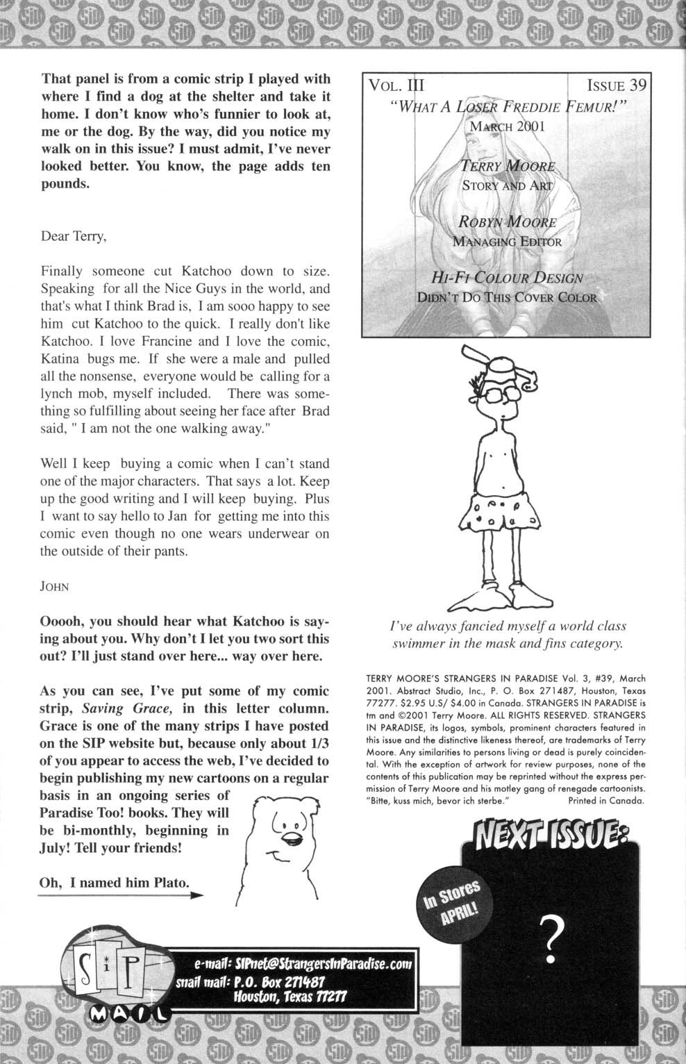 Read online Strangers in Paradise comic -  Issue #39 - 27