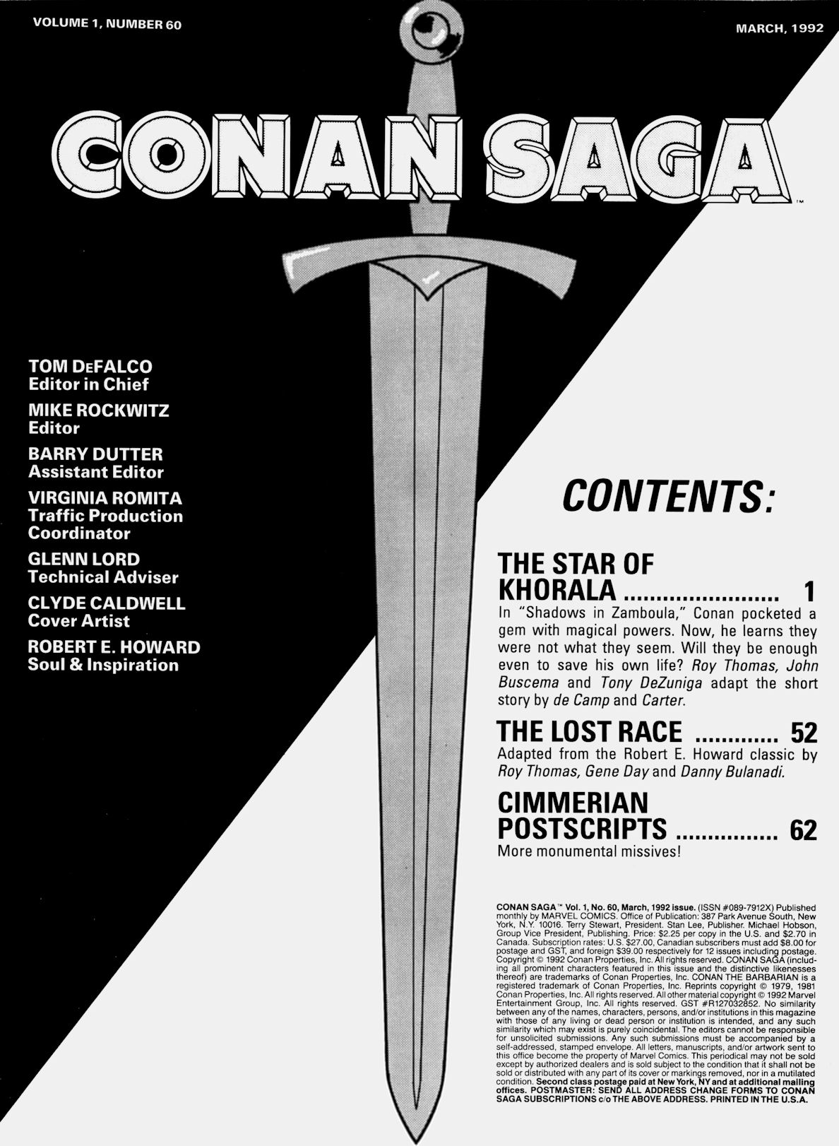 Read online Conan Saga comic -  Issue #60 - 2