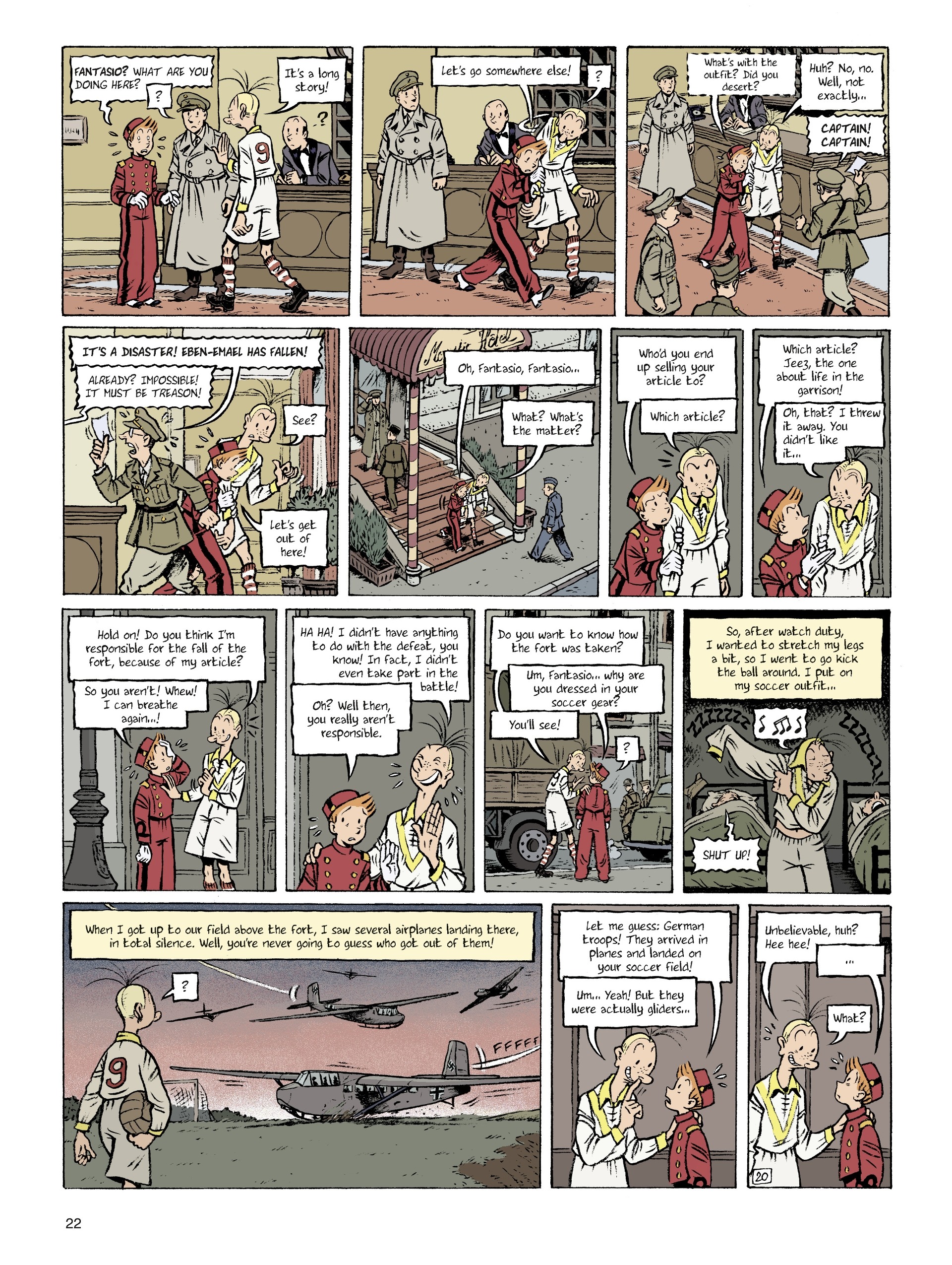 Read online Spirou: Hope Against All Odds comic -  Issue #1 - 22