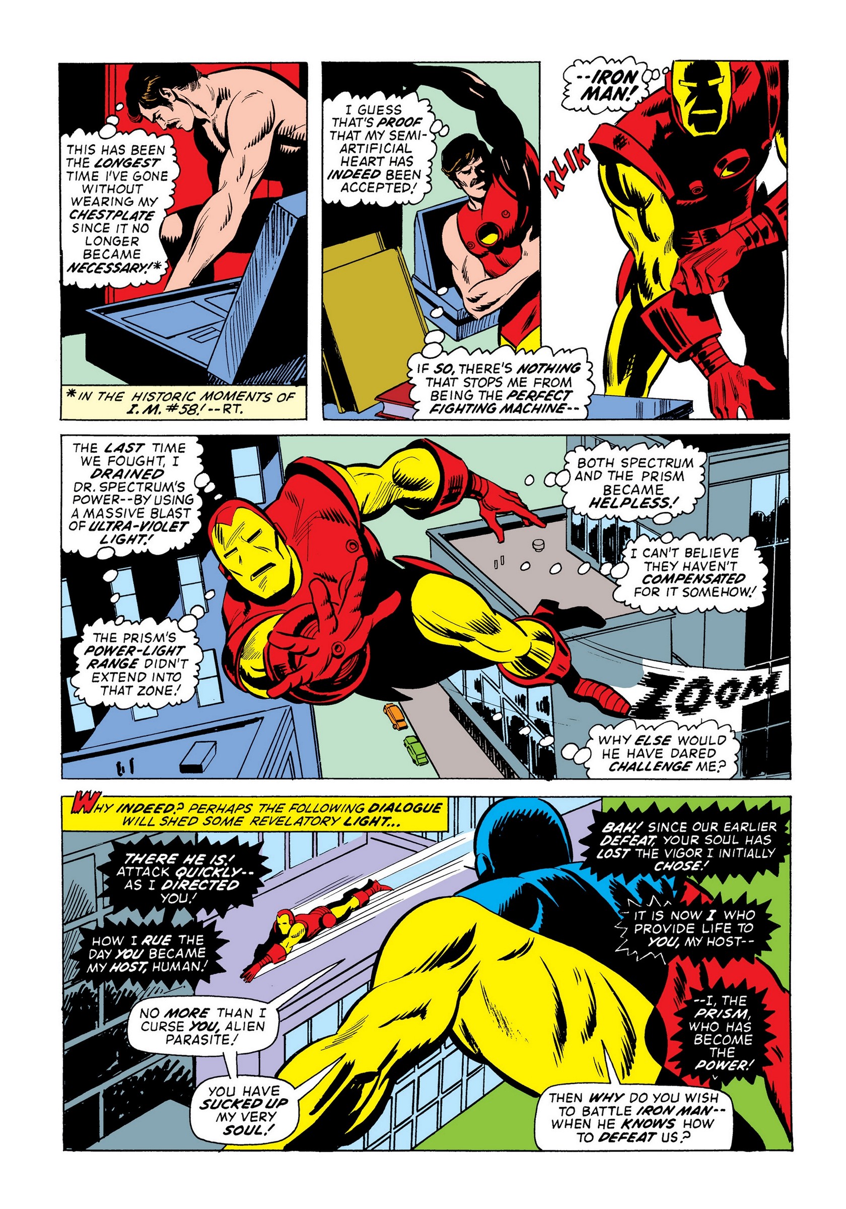 Read online Marvel Masterworks: The Invincible Iron Man comic -  Issue # TPB 9 (Part 3) - 7