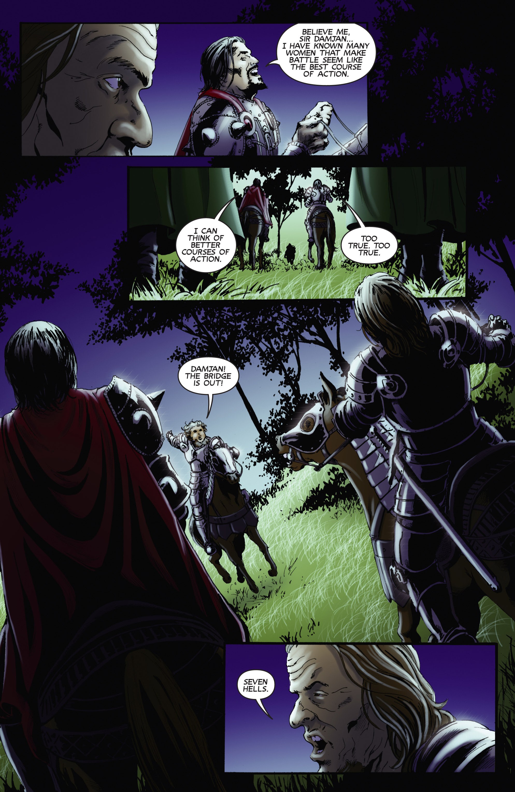 Read online Blood Queen Vs. Dracula comic -  Issue #2 - 16