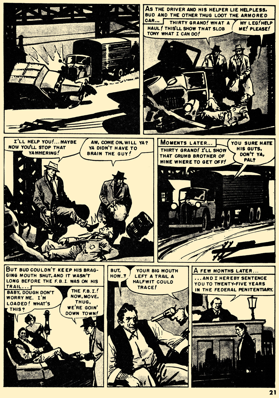 Read online The Crime Machine comic -  Issue #1 - 21