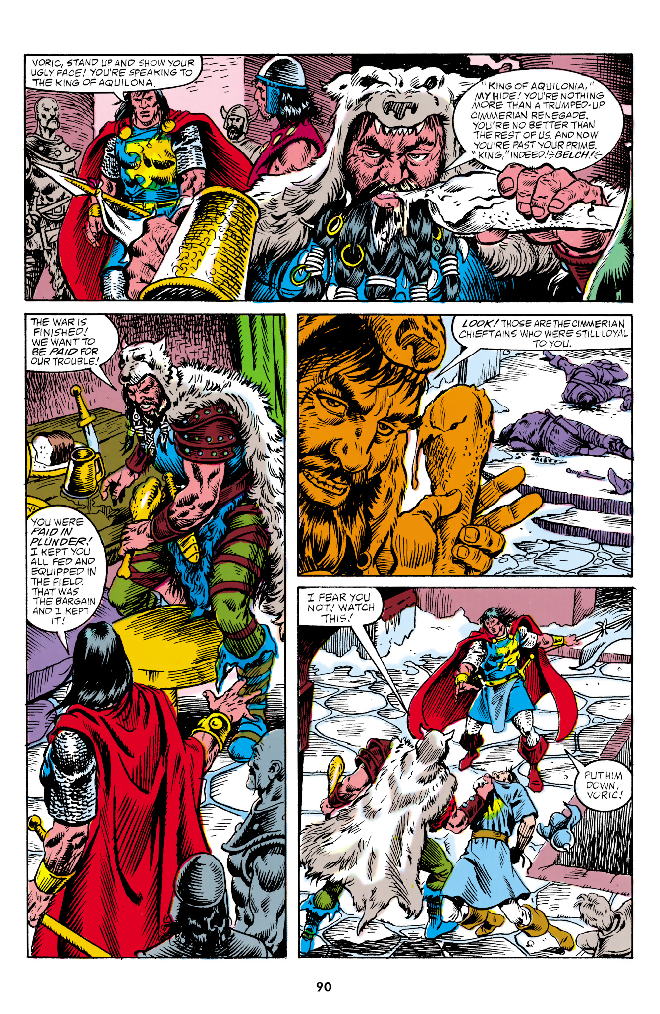Read online The Chronicles of King Conan comic -  Issue # TPB 10 (Part 1) - 90