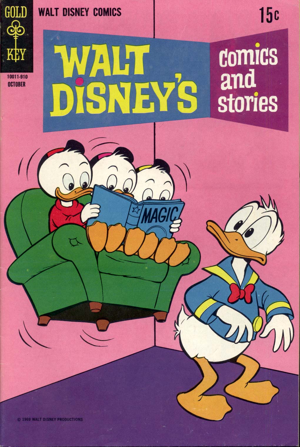 Read online Walt Disney's Comics and Stories comic -  Issue #349 - 1