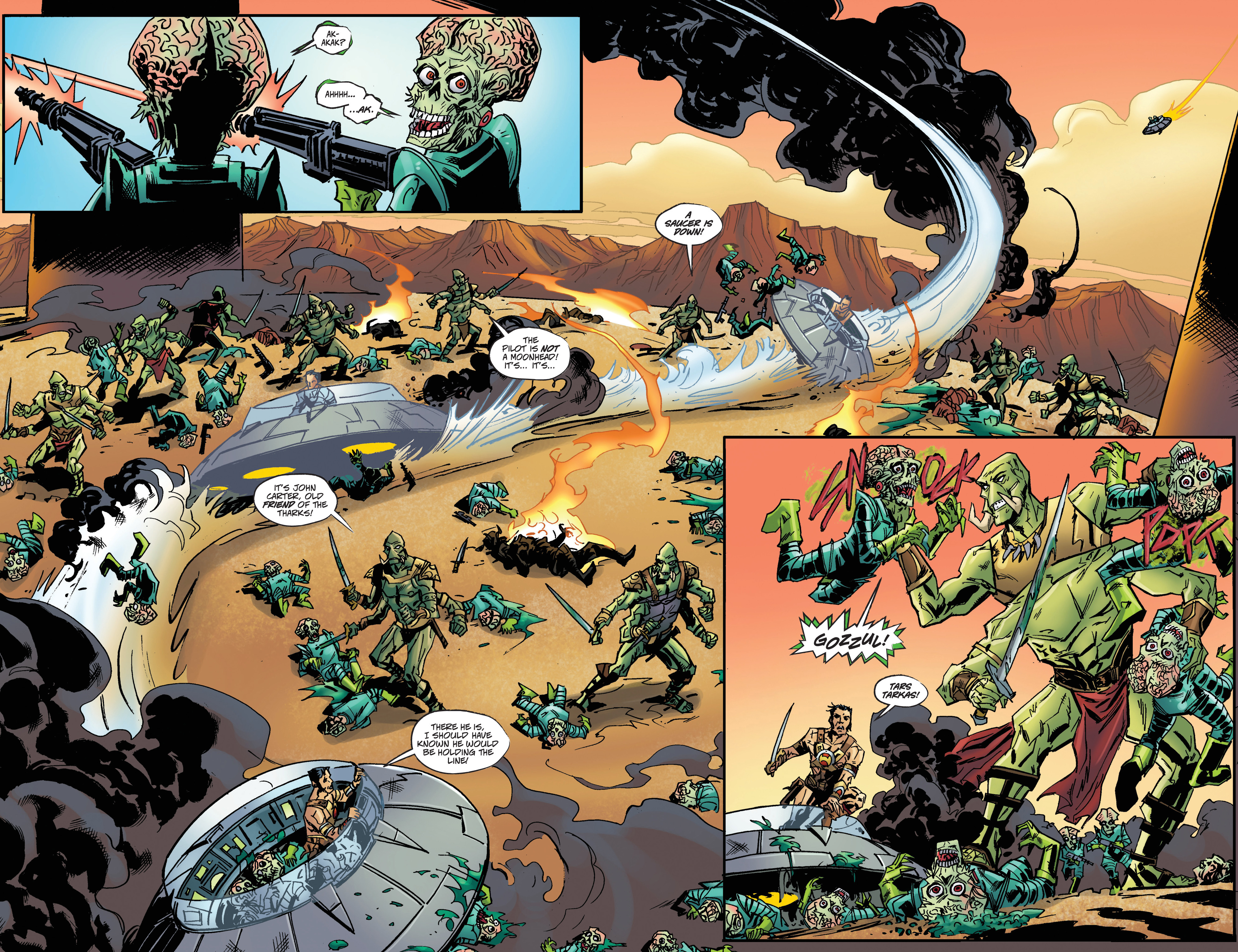Read online Warlord of Mars Attacks comic -  Issue #1 - 11