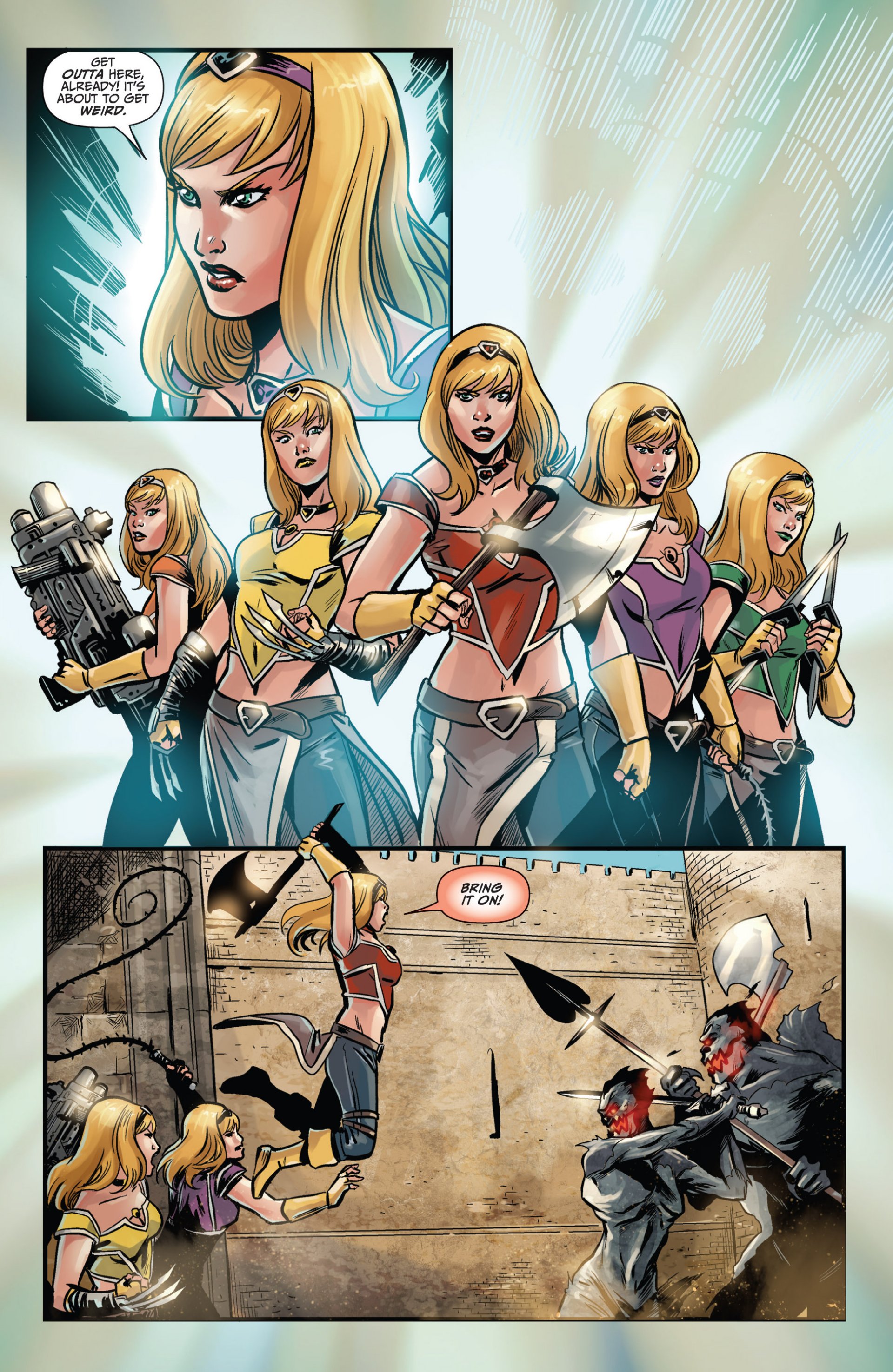 Read online Grimm Fairy Tales presents Wonderland comic -  Issue #25 - 16