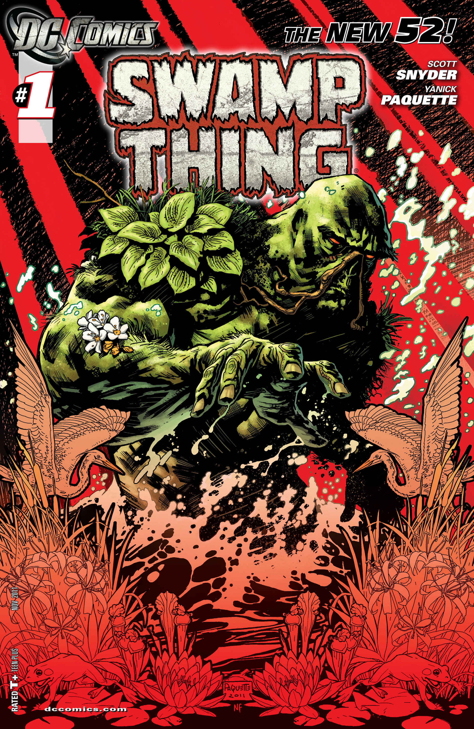 Read online Swamp Thing (2011) comic -  Issue #1 - 2