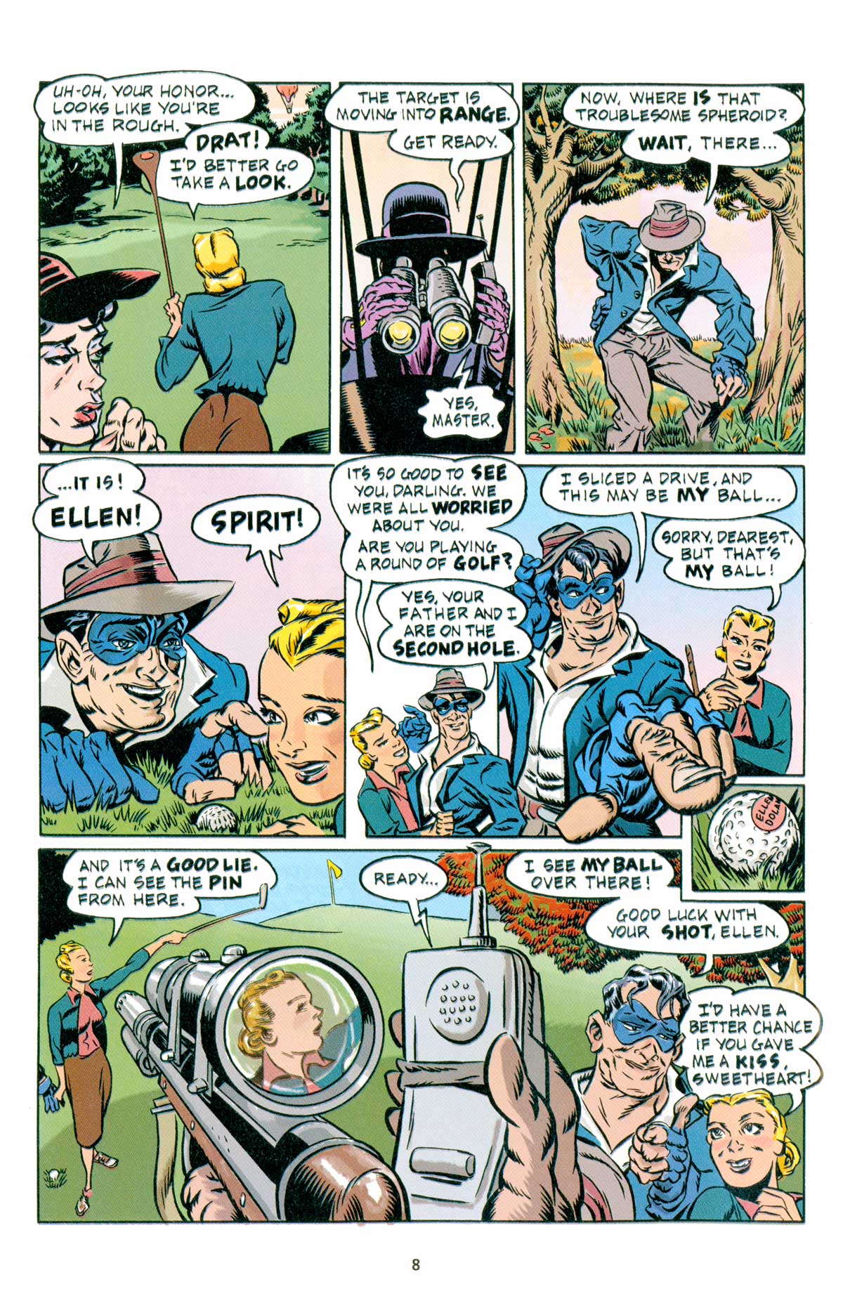 Read online The Spirit: The New Adventures comic -  Issue #7 - 10