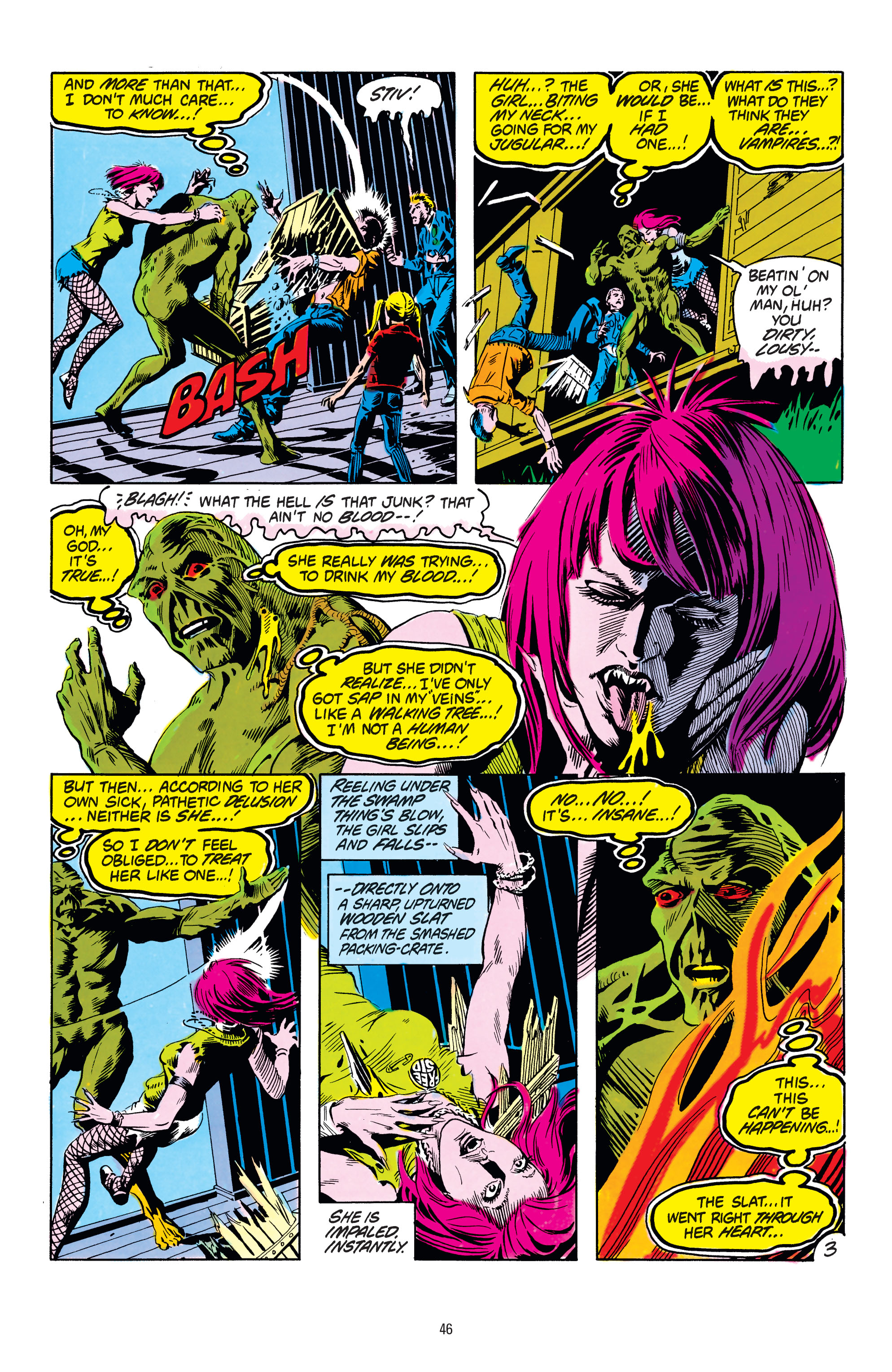 Read online Swamp Thing: The Bronze Age comic -  Issue # TPB 3 (Part 1) - 44