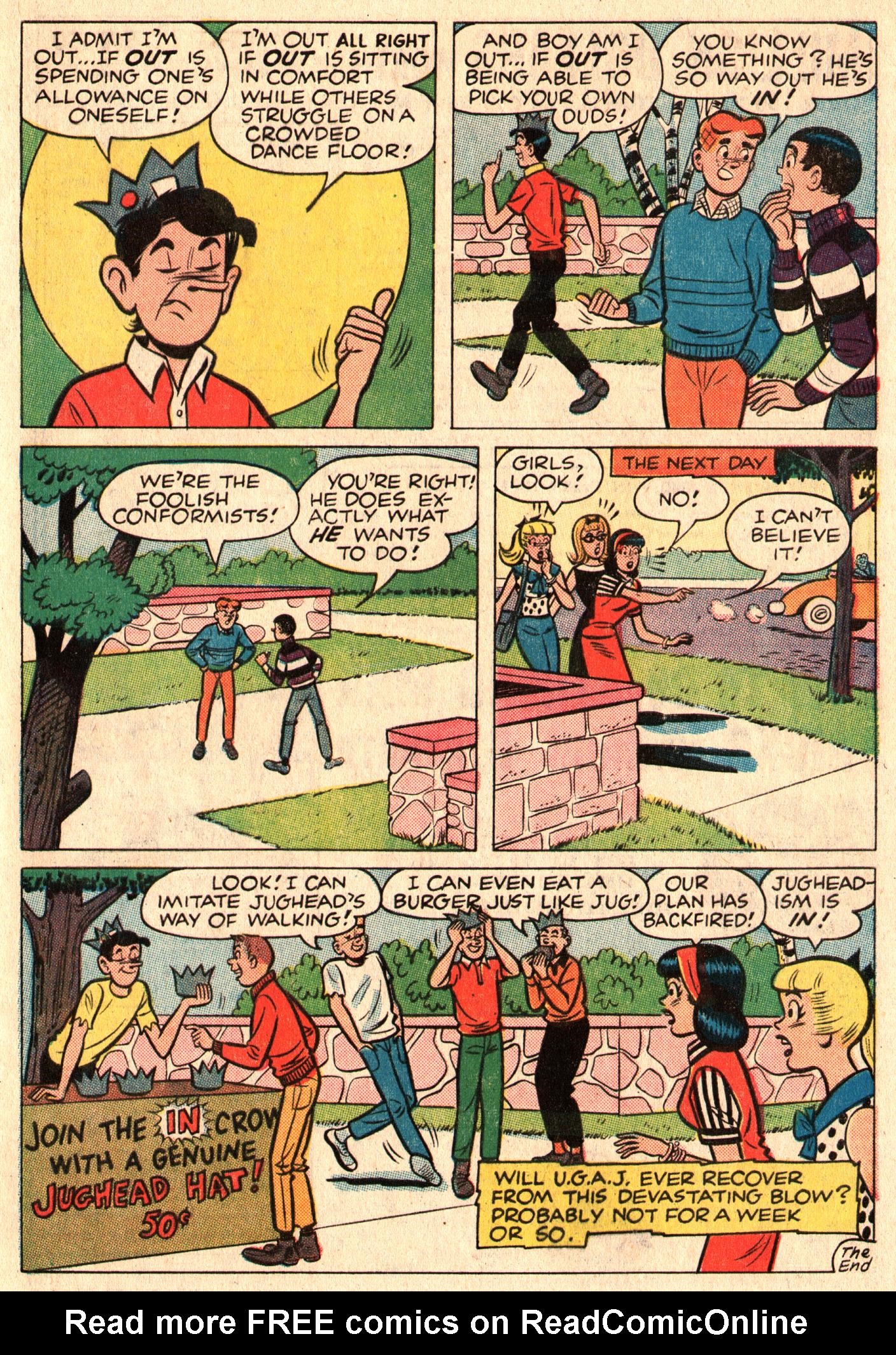 Read online Jughead (1965) comic -  Issue #134 - 33