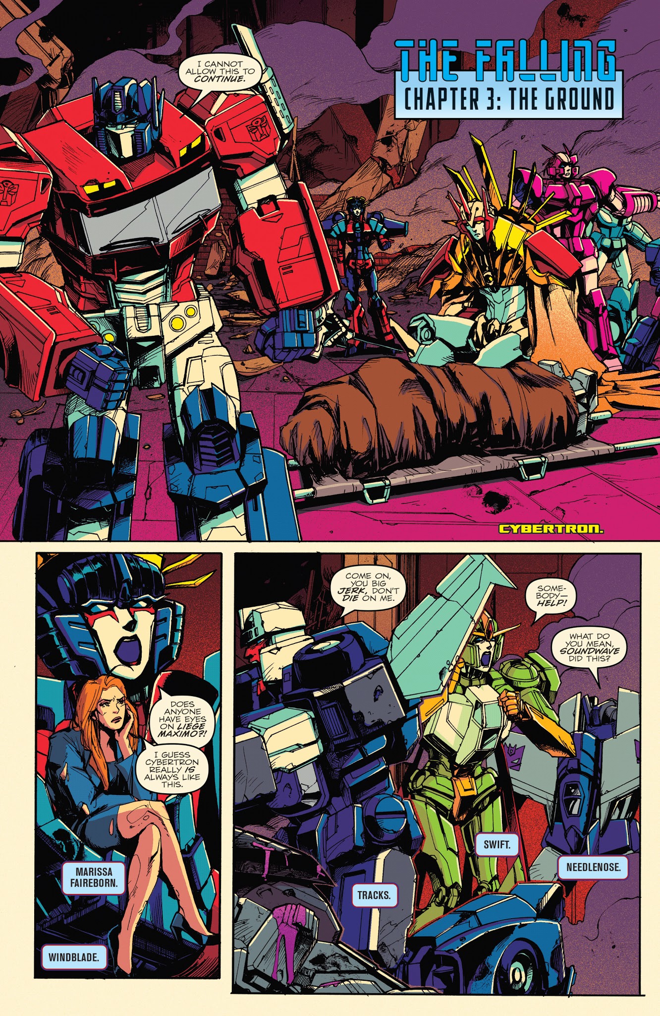 Read online Optimus Prime comic -  Issue #17 - 9