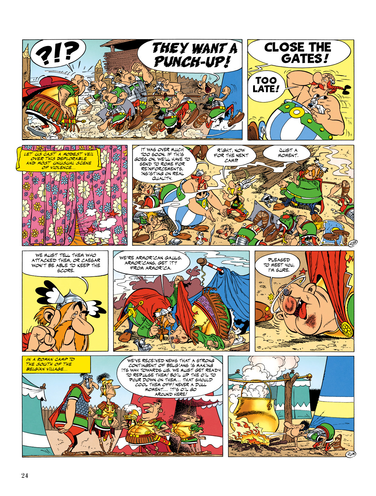 Read online Asterix comic -  Issue #24 - 25