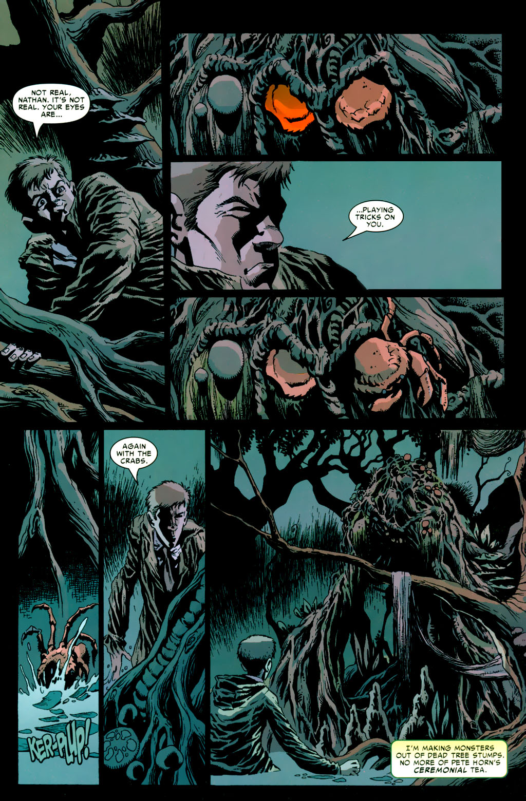 Read online Man-Thing (2004) comic -  Issue #3 - 4