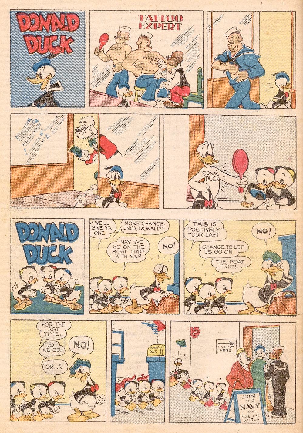 Read online Walt Disney's Comics and Stories comic -  Issue #51 - 36