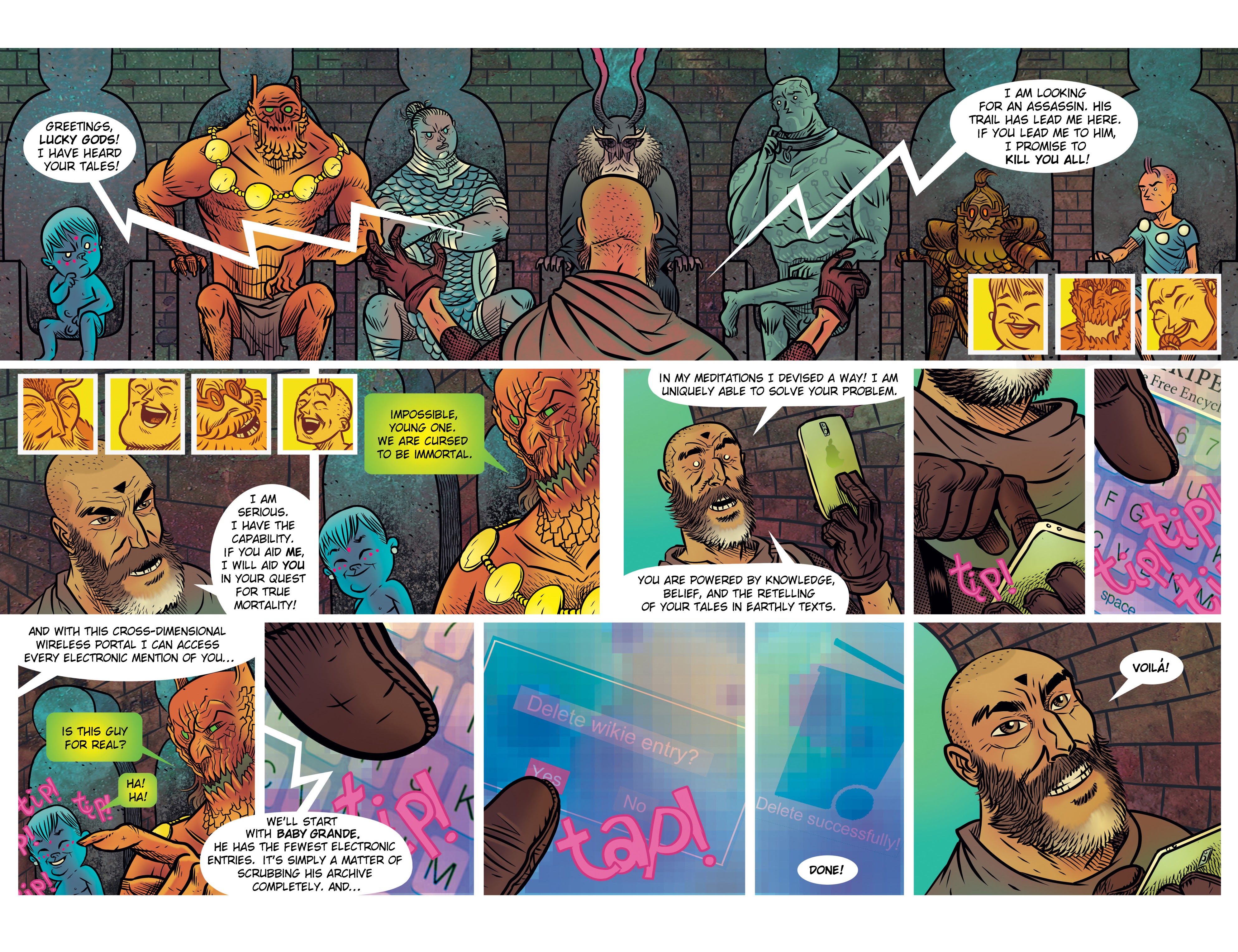 Read online Ether: The Disappearance of Violet Bell comic -  Issue # _TPB - 51