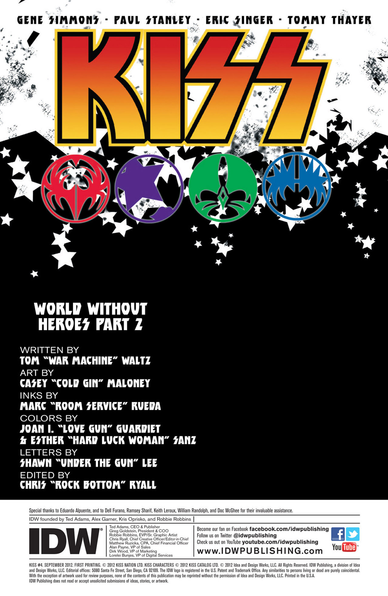 Read online KISS (2012) comic -  Issue #4 - 3