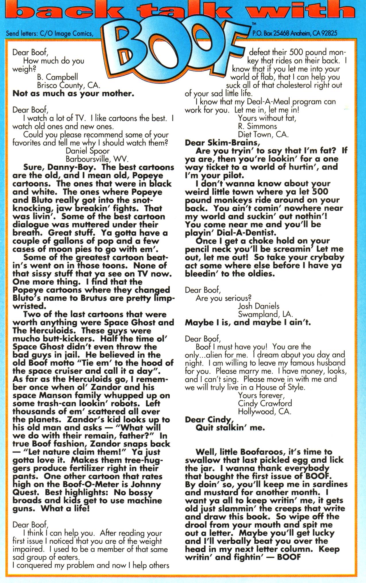 Read online Boof comic -  Issue #2 - 25