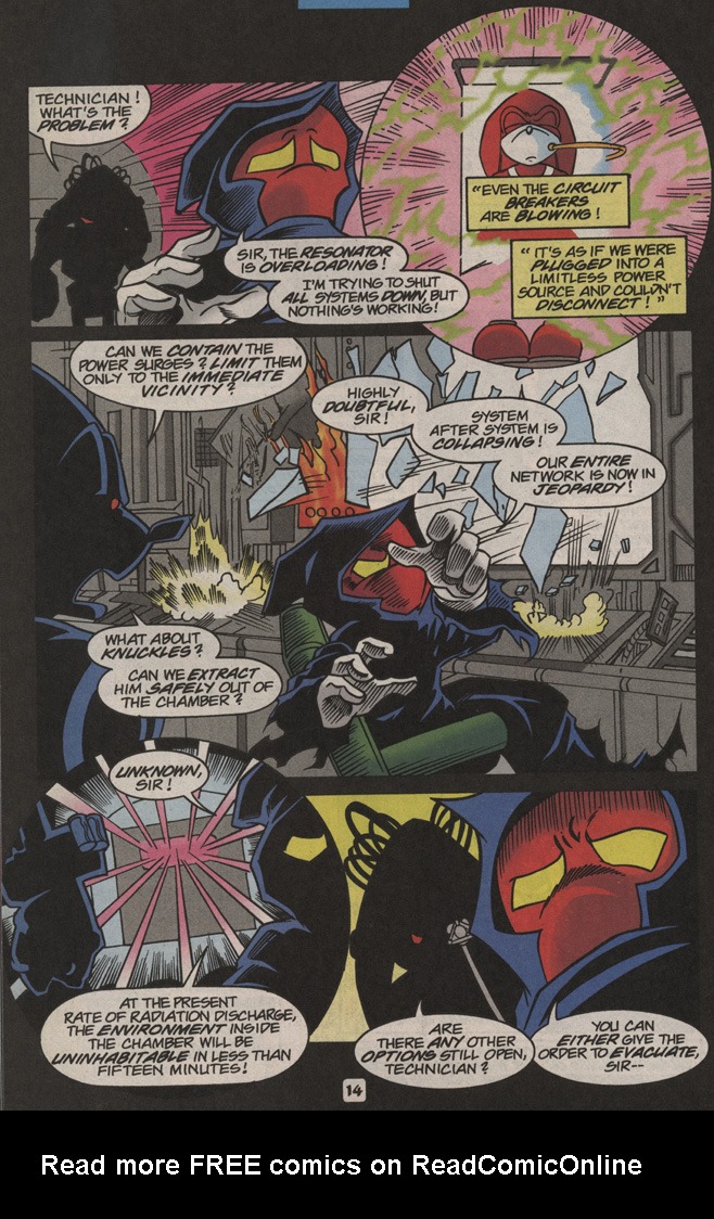 Read online Knuckles the Echidna comic -  Issue #24 - 20