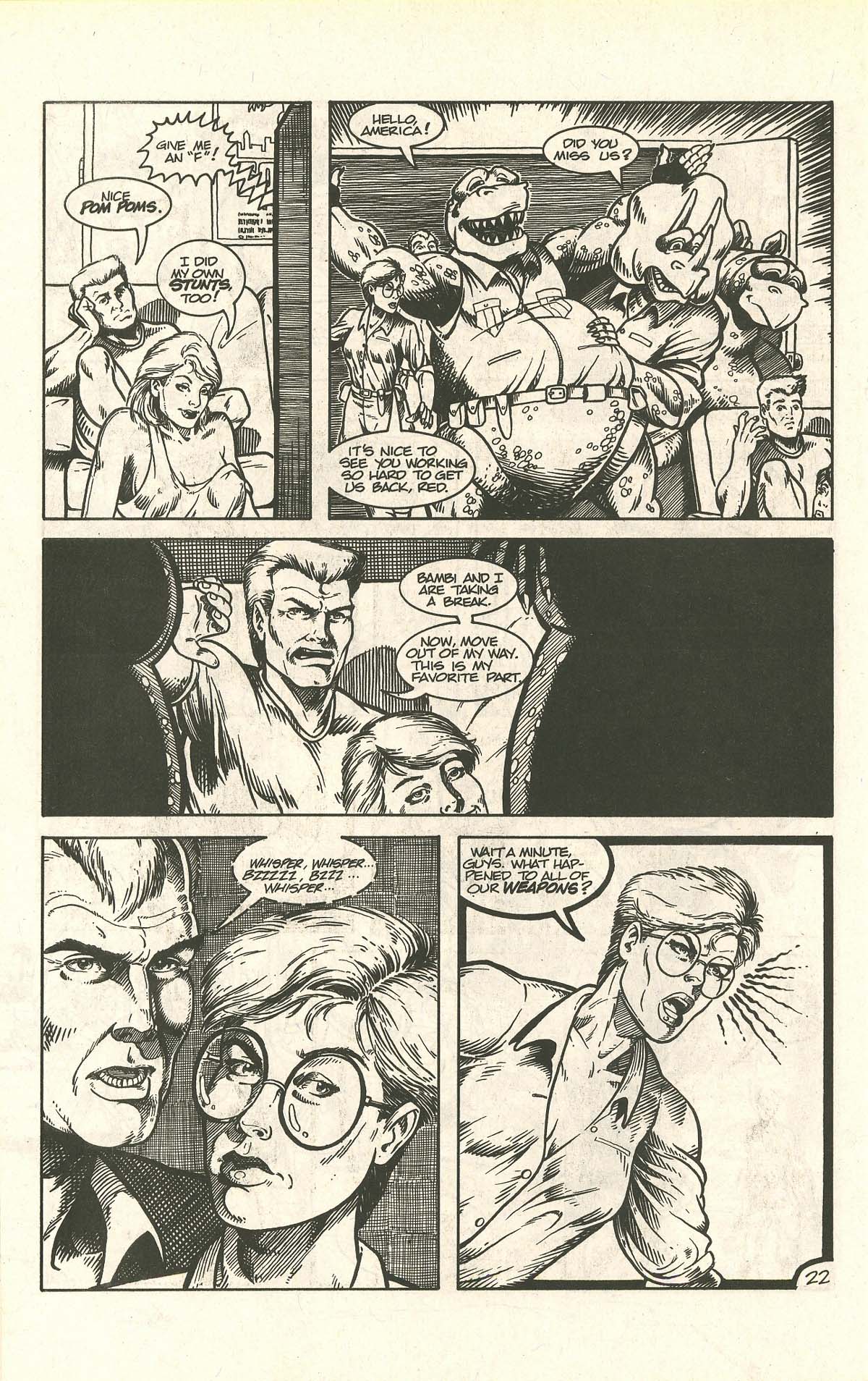 Read online Dinosaurs For Hire (1988) comic -  Issue #9 - 28