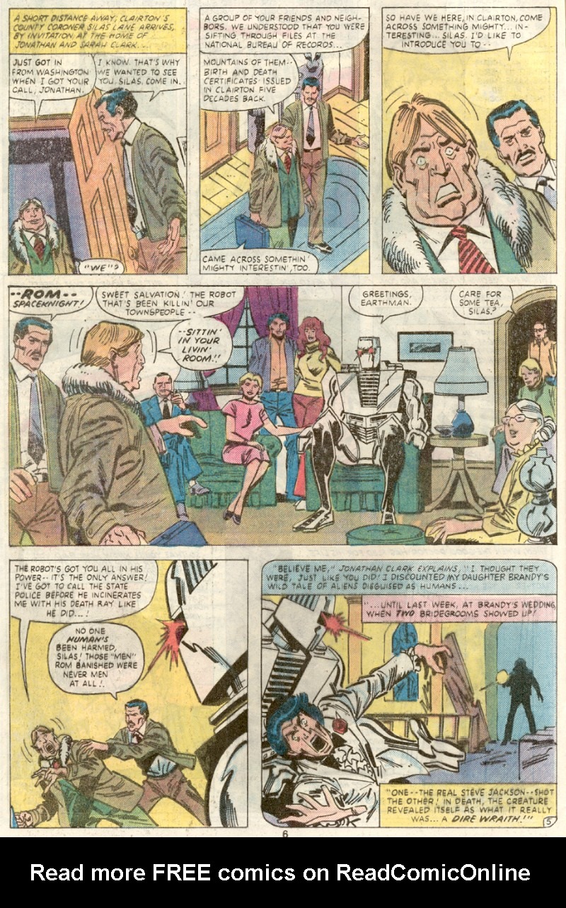 Read online ROM (1979) comic -  Issue #17 - 6