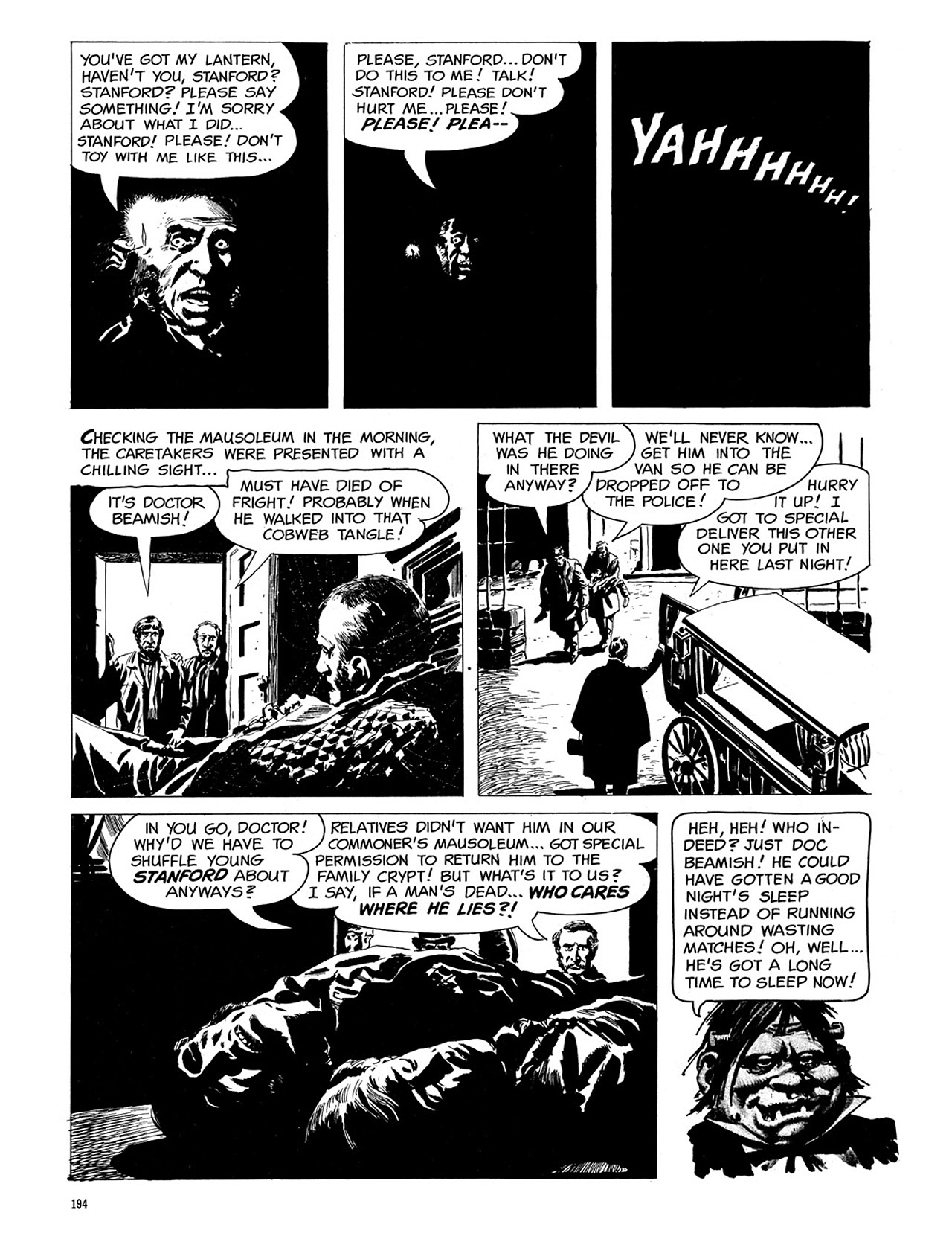 Read online Eerie Archives comic -  Issue # TPB 3 - 195
