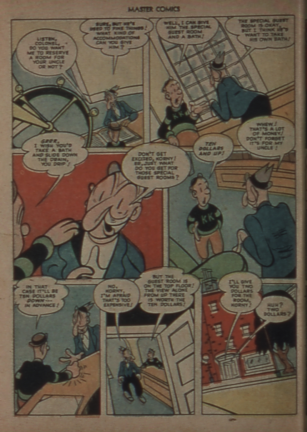 Read online Master Comics comic -  Issue #110 - 36