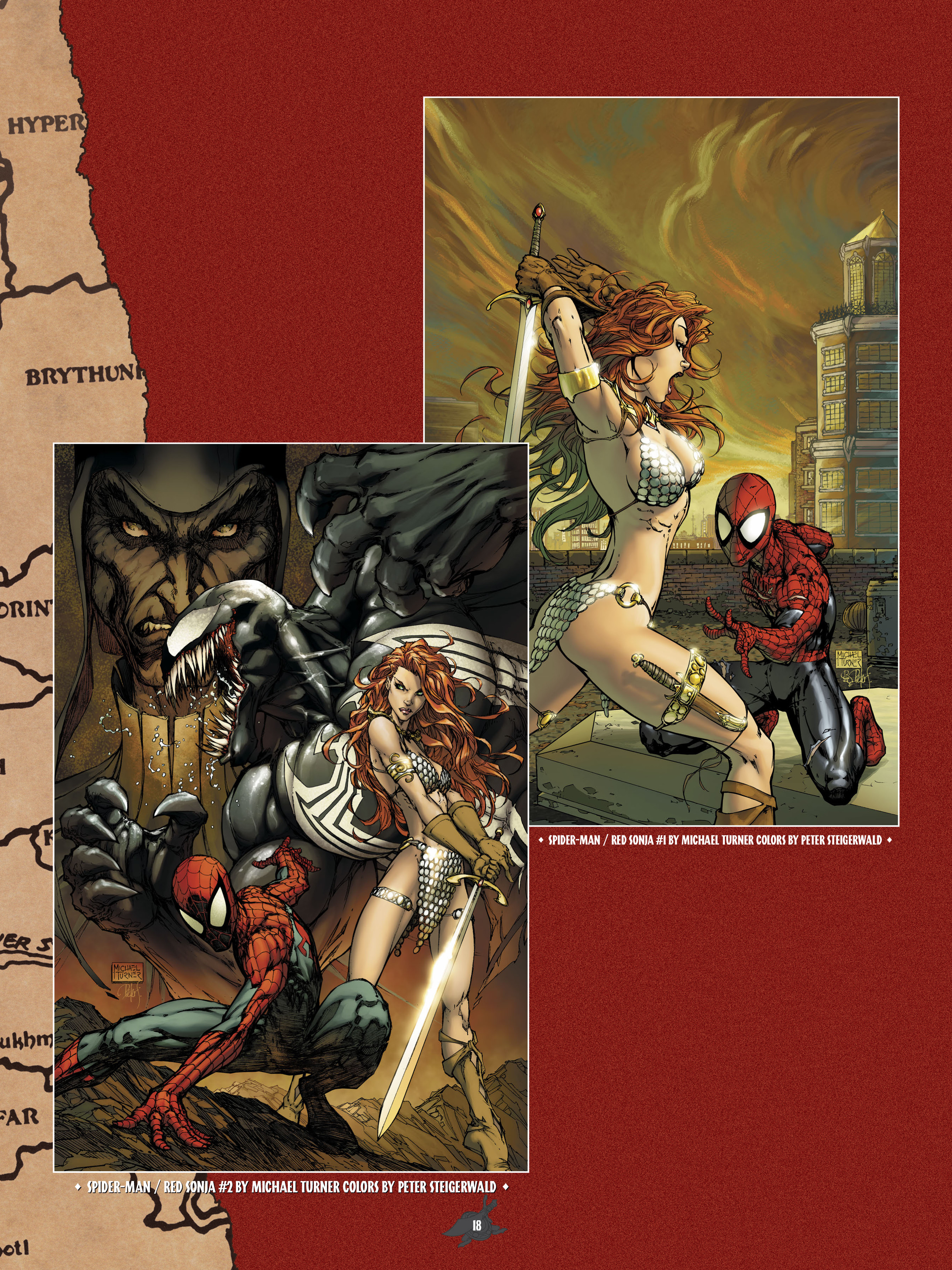 Read online The Art of Red Sonja comic -  Issue # TPB 1 (Part 1) - 19