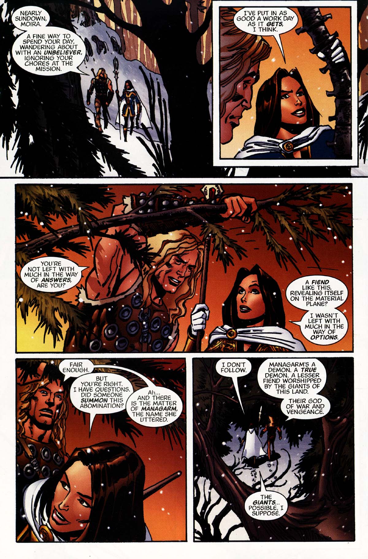 Read online R.A. Salvatore's DemonWars: Trial By Fire comic -  Issue #2 - 22