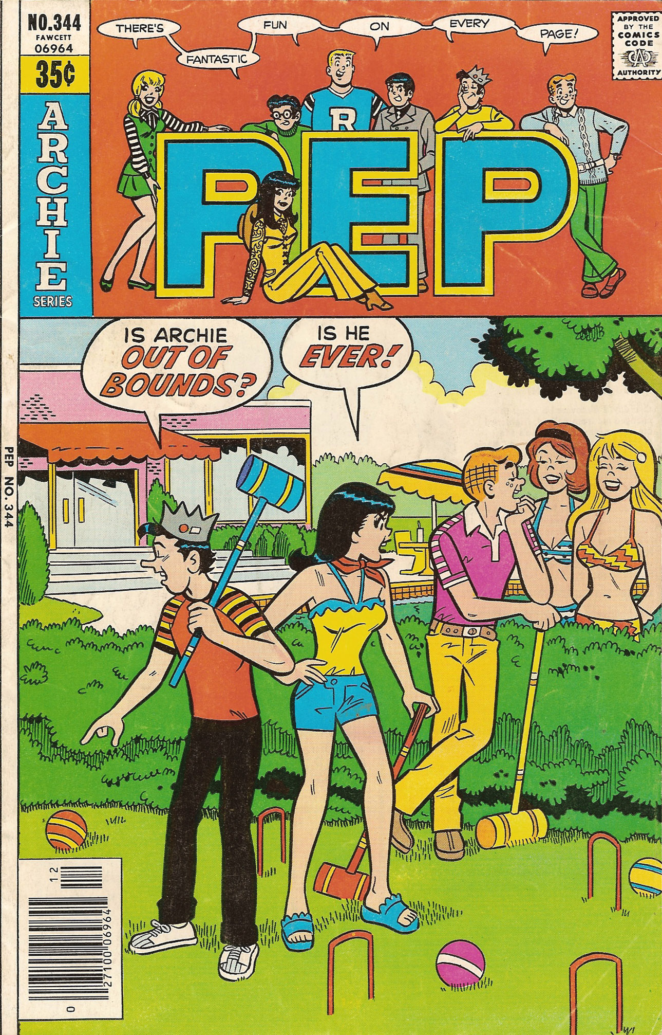 Read online Pep Comics comic -  Issue #344 - 1