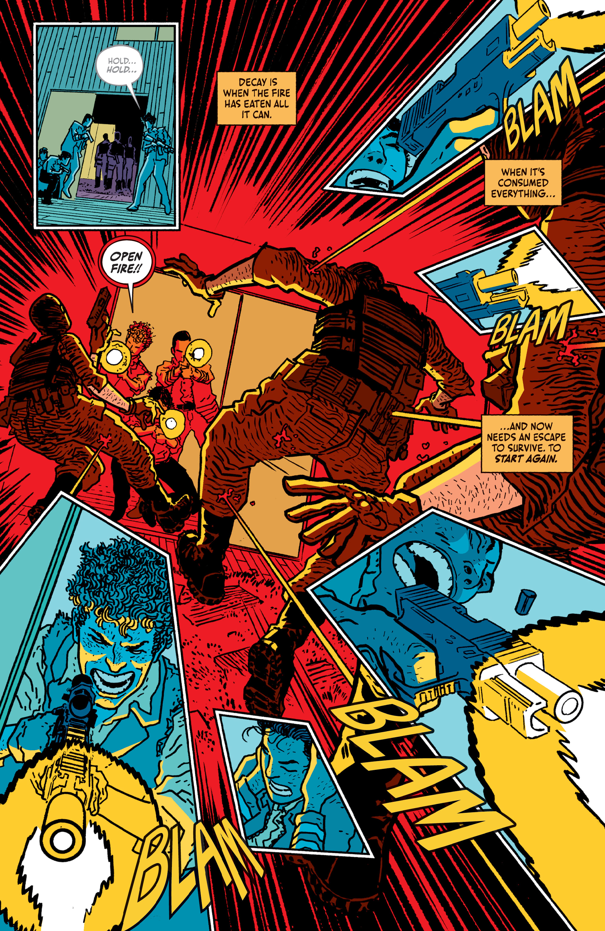 Read online Dark Spaces: Wildfire comic -  Issue #5 - 5