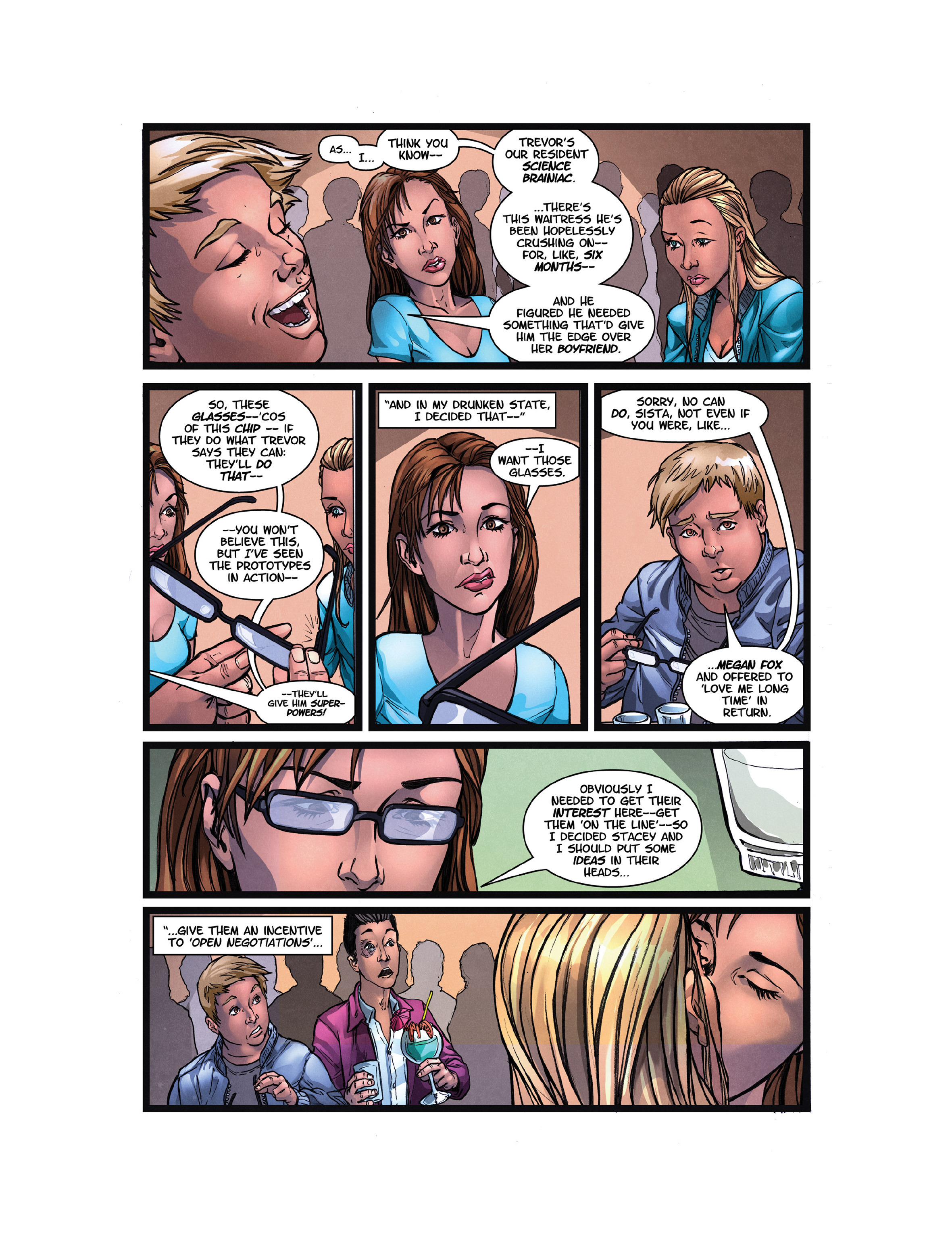 Read online Geek-Girl comic -  Issue #1 - 9